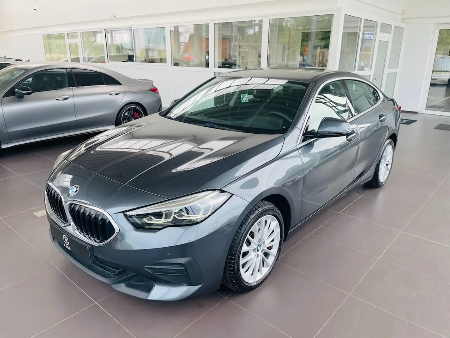 BMW 216 Gran Coupé dA *** GARANTIE + LED + GPS PRO *** Gris - 2