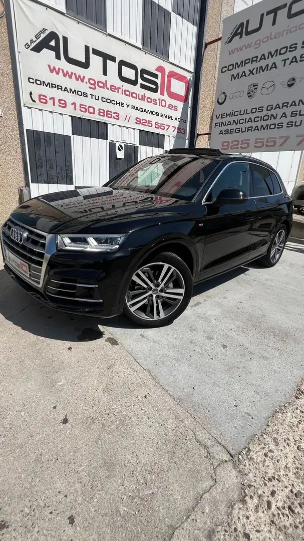 Audi Q5 2.0TDI S line quattro-ultra S tronic 140kW Negro - 1