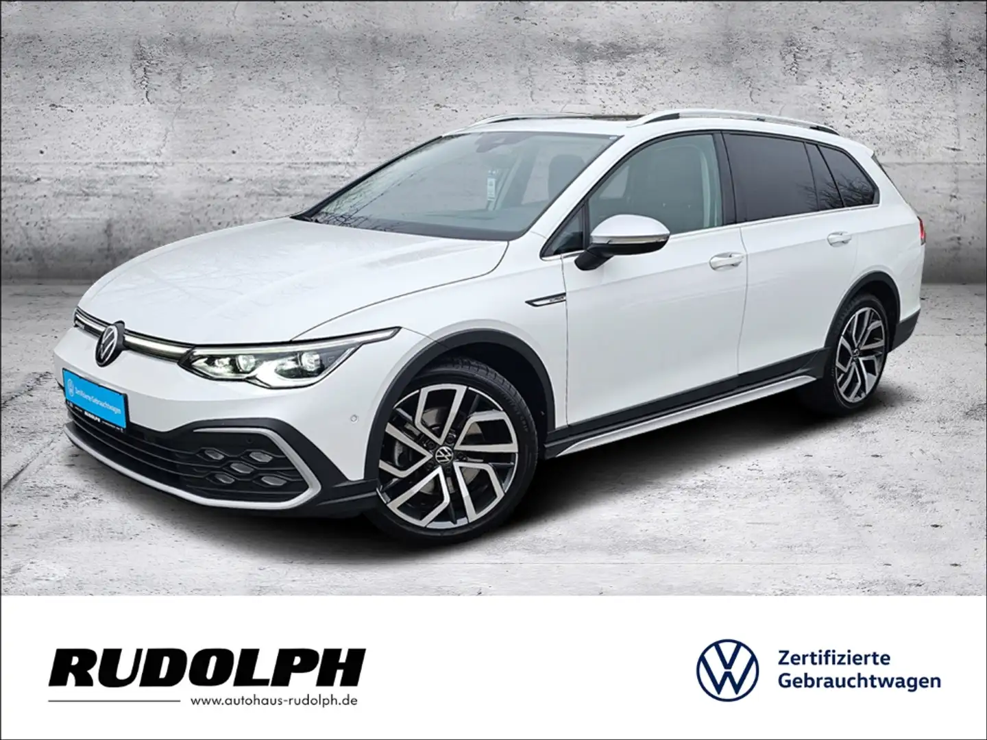 Volkswagen Golf Variant VIII 2.0 TDI Alltrack 4Motion DSG LED HUD Navi AHK Blanco - 1