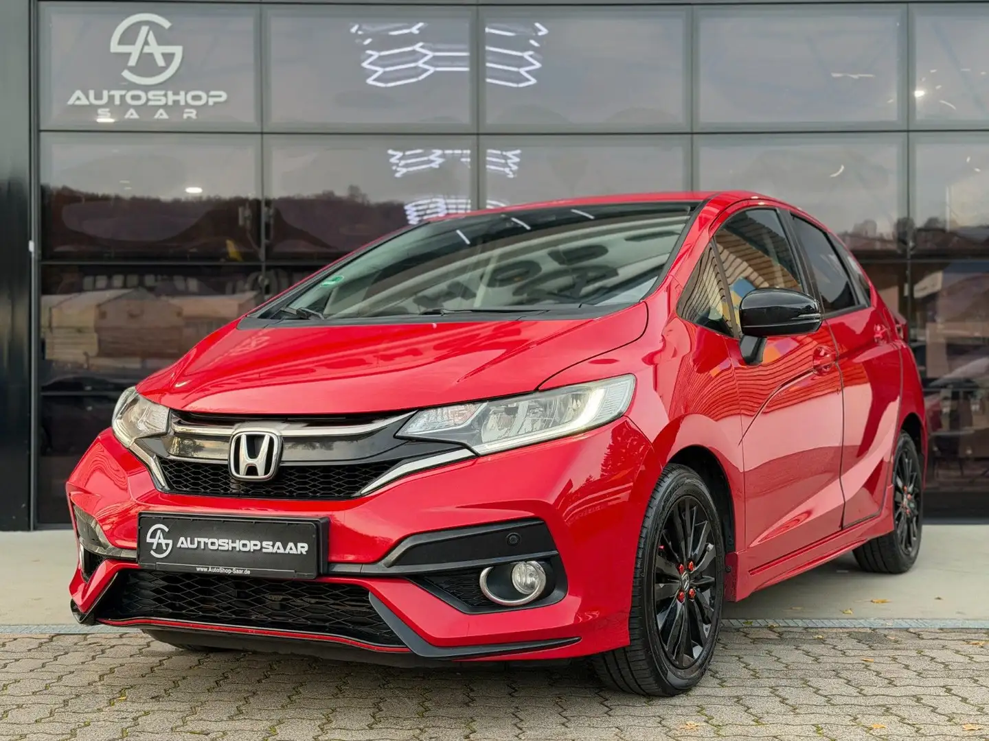 Honda Jazz Dynamic 1-Hand/Automatik/NAVI/PDC Červená - 1