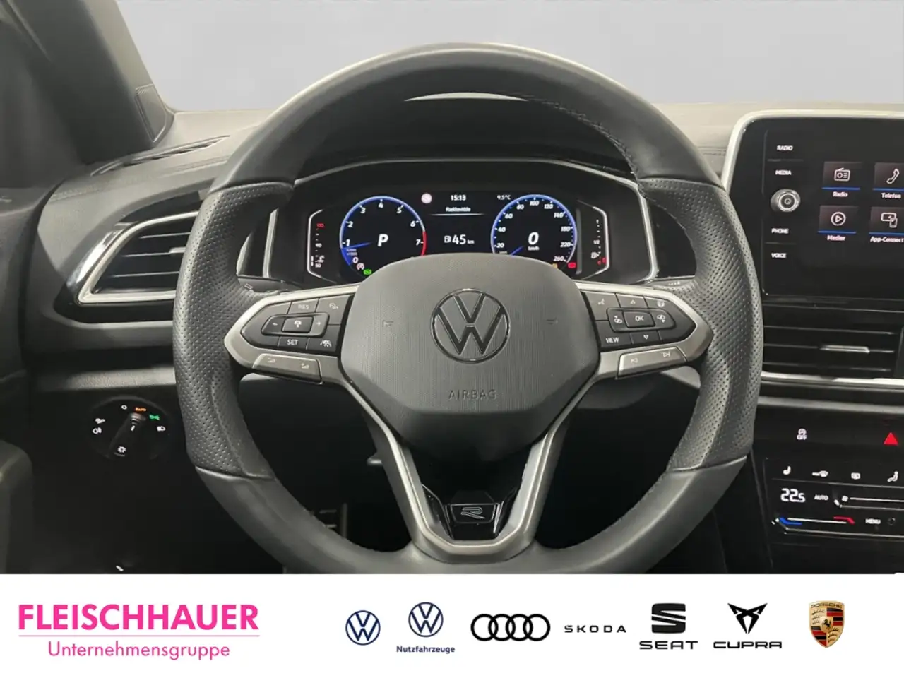 Volkswagen T-Roc 1.5 TSI R-Line Lenkrad-heizbar Kamera Sitzhz 10