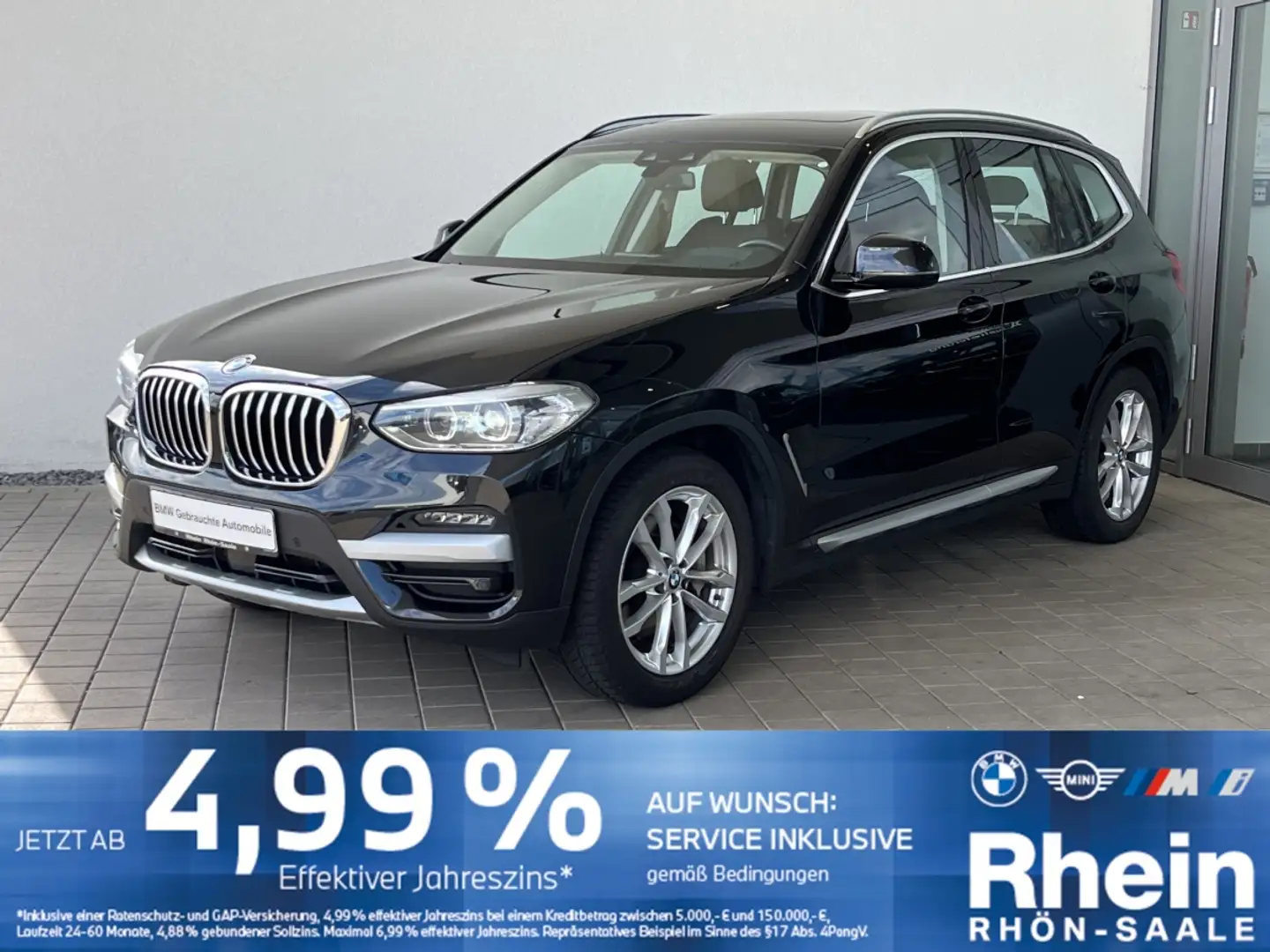 BMW X3 xDrive30d xLine Hifi.Pano.AHK.HUD.LED.Drive+ Schwarz - 1