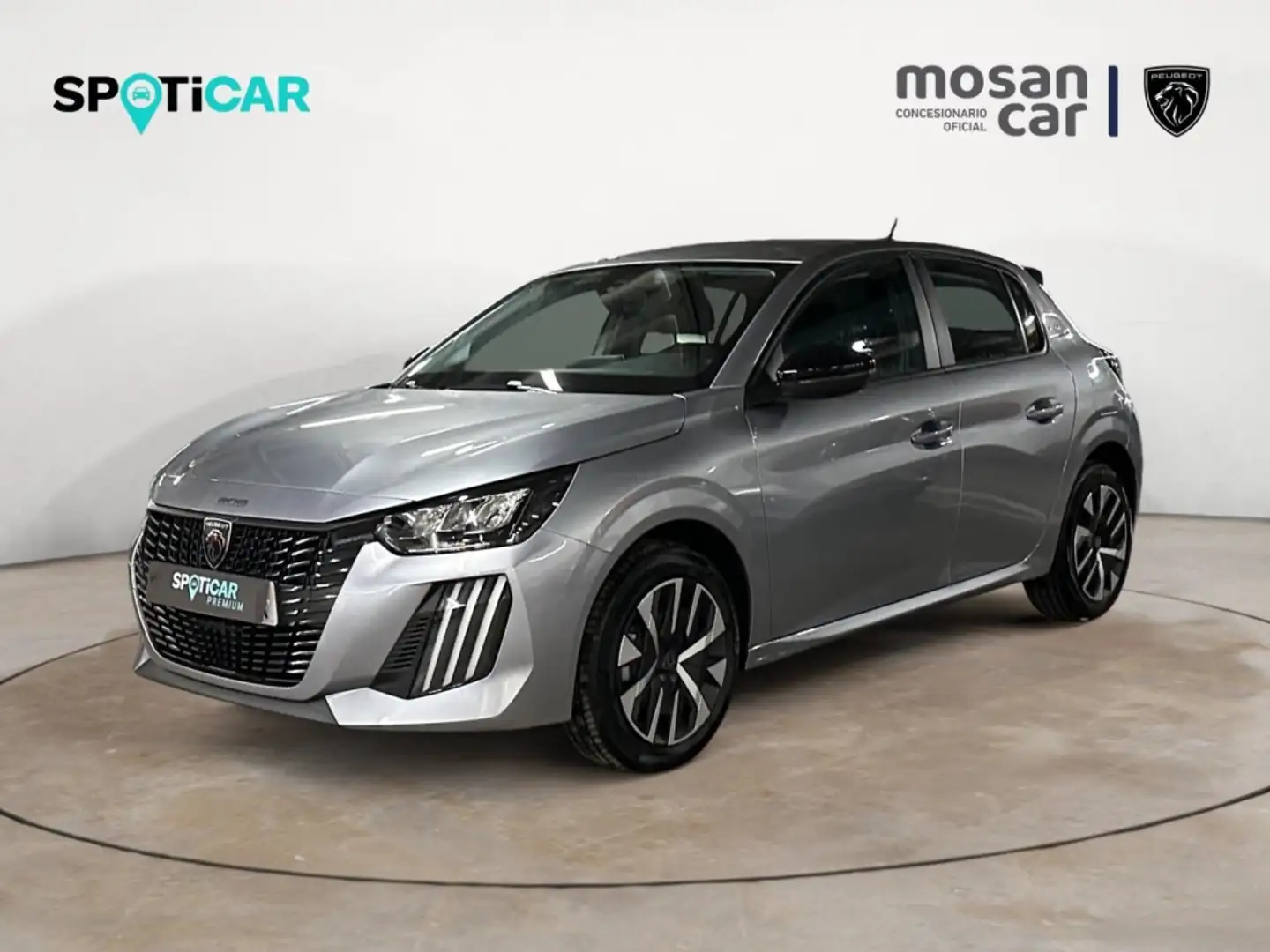 Peugeot 208 1.2 PURETECH 100 STYLE MIRROR RADAR AR Gris - 1