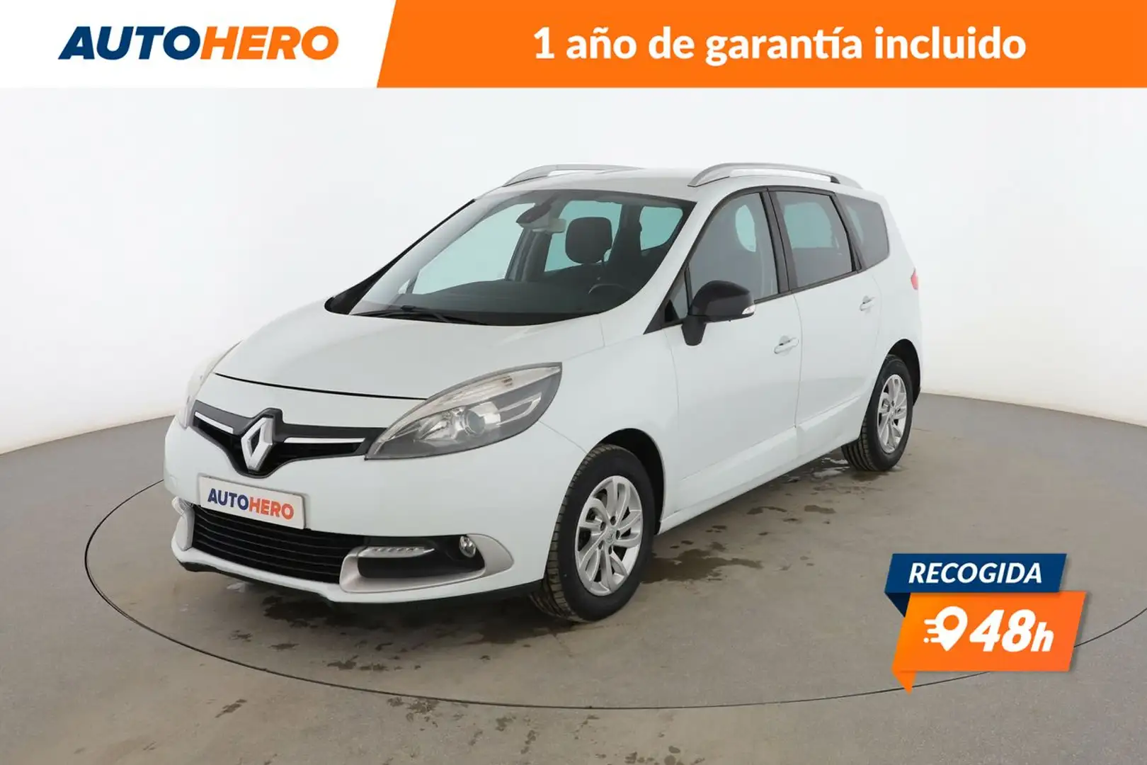 Renault Grand Scenic 1.5dCi Energy Limited 5pl. Blanc - 1