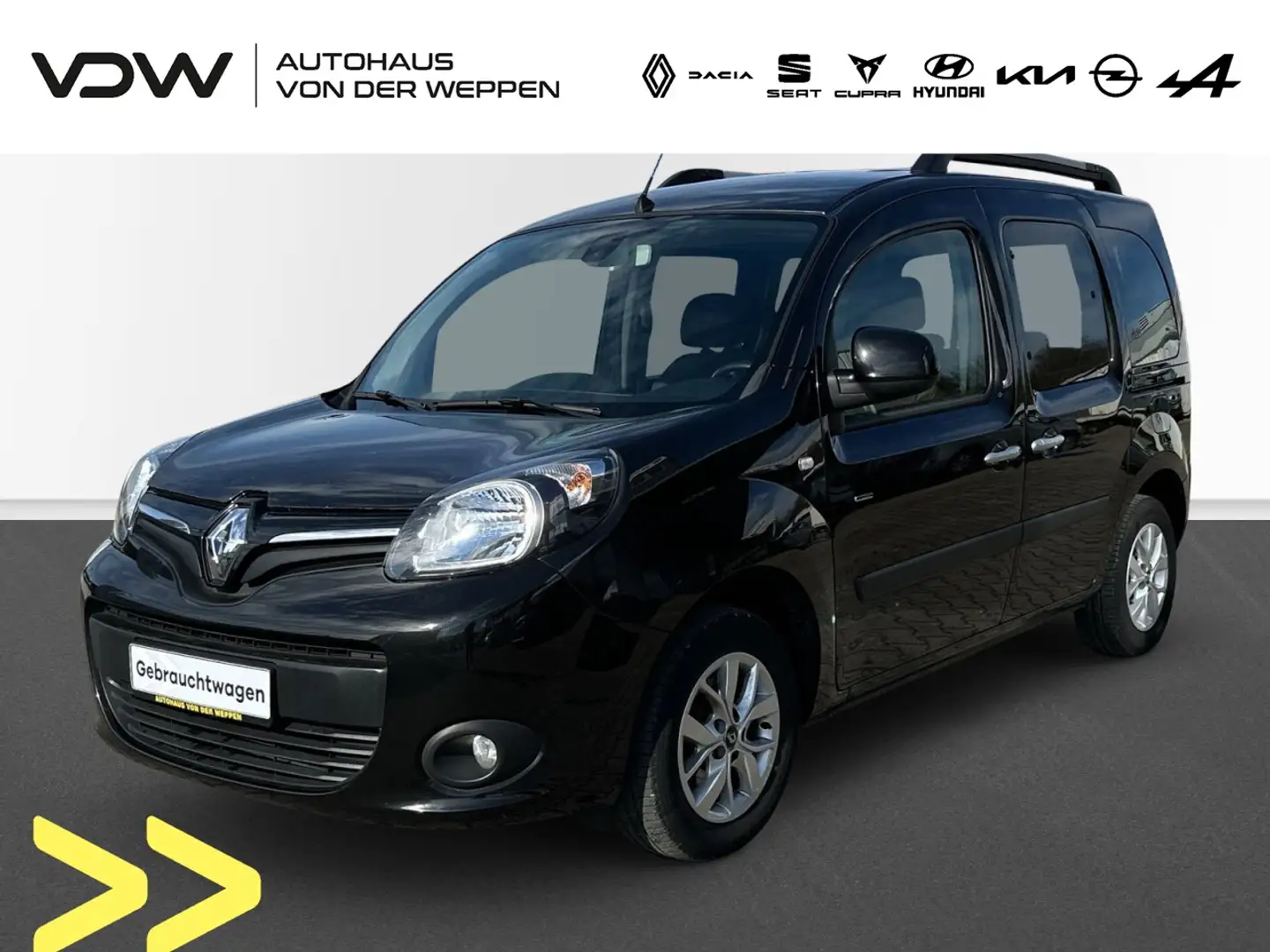 Renault Kangoo Limited Deluxe dci 95 Klima Einparkhilfe Schwarz - 1