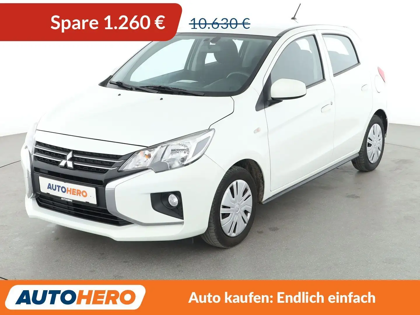 Mitsubishi Space Star 1.2*1.HAND*GARANTIE* Weiß - 1