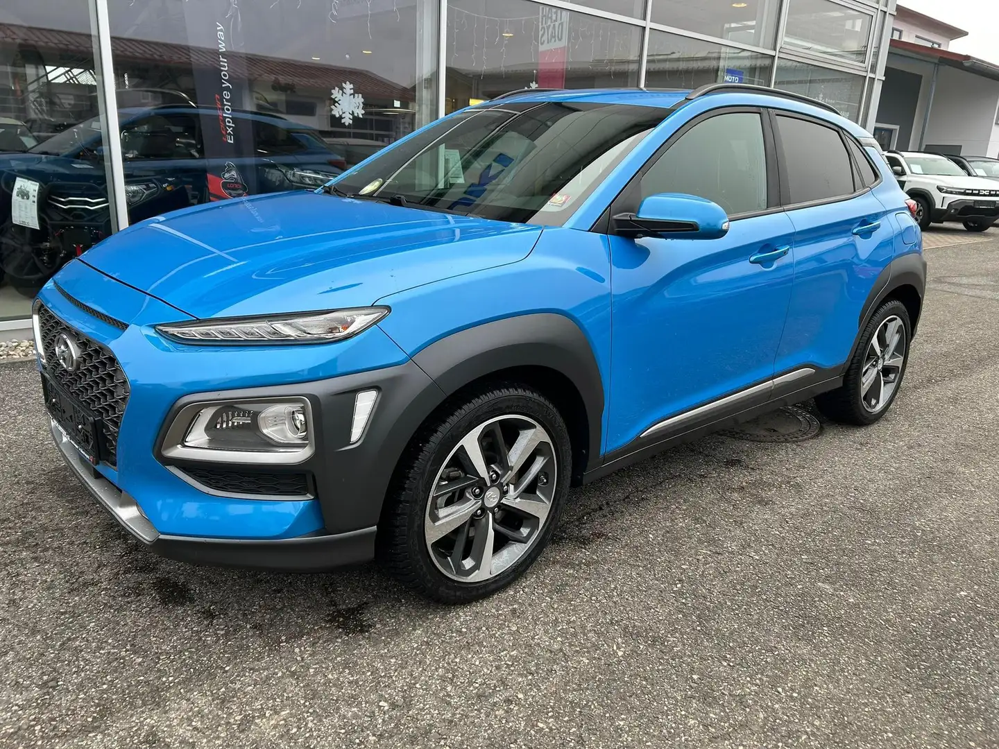 Hyundai KONA 1.6 T-GDI Style 4WD Automatik 8-Fach 1.6 T-GDI Blau - 2