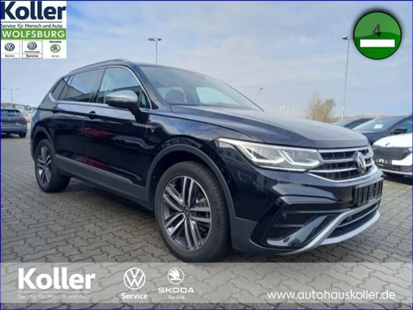 Volkswagen Tiguan Allspace Tiguan Allspace 2.0 TDI DSG 4MO Pano HUD Matrix Zwart - 2