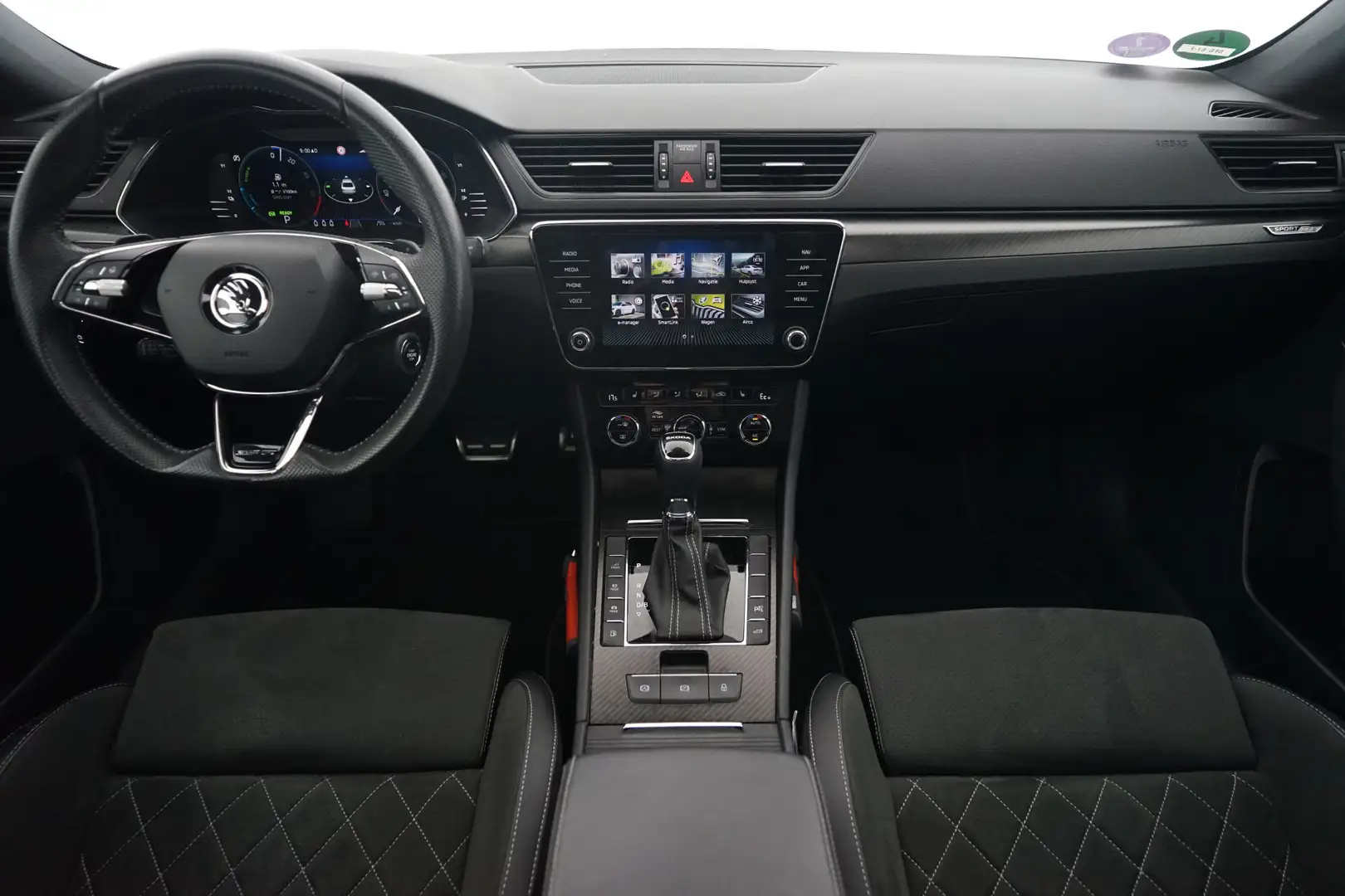 Skoda Superb 1.4 TSI iV Sportline Business | Trekhaak | Pano | Grijs - 2