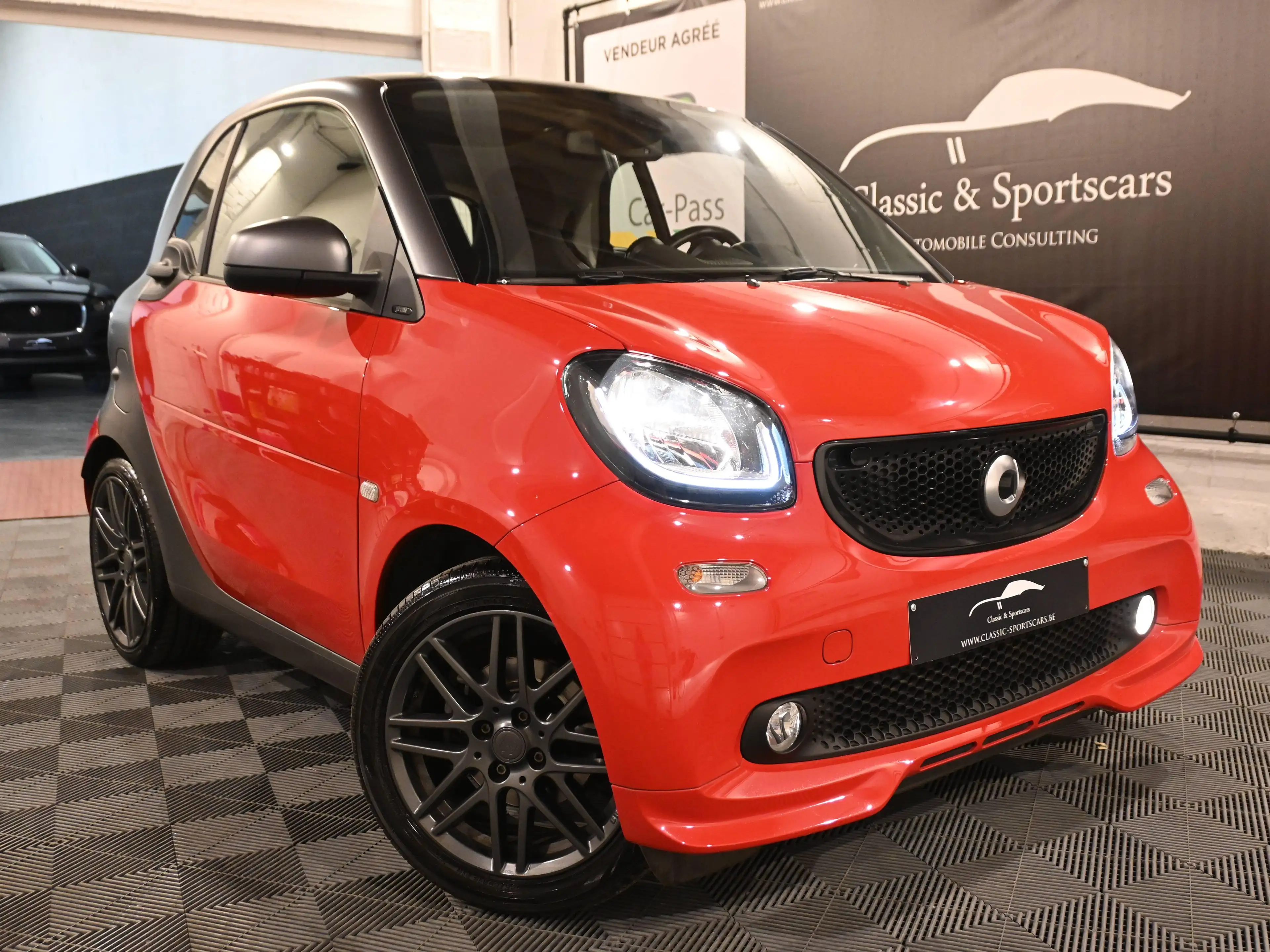 smart forTwo Fortwo BRABUS STYLE 0.9 Turbo DCT / CAMERA / GPS NAVIGATION / TOIT PANORAMIQUE !! — photo 3