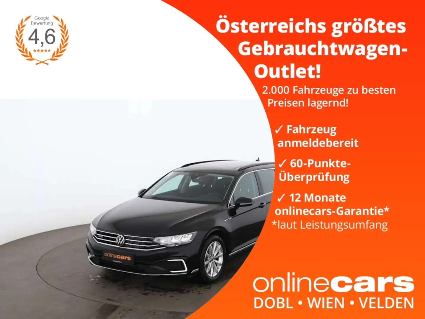 Volkswagen Passat Variant 1.4 TSI GTE Aut LED AHK SKY RADAR Schwarz - 1