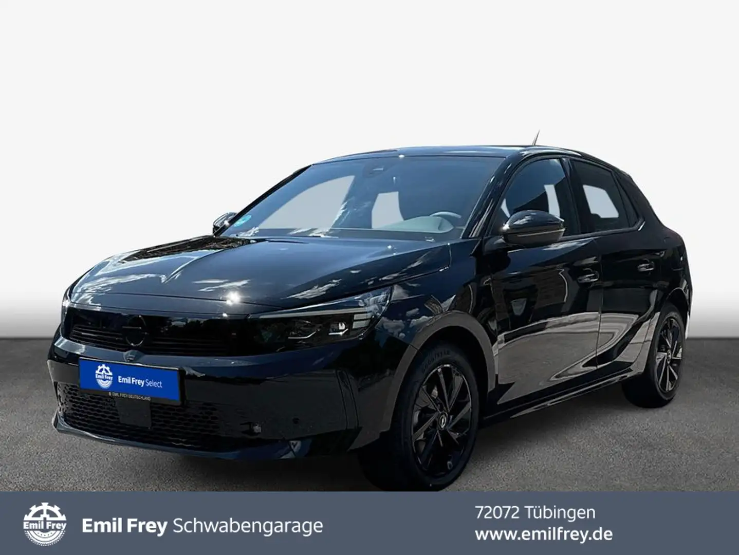 Opel Corsa 1.2 Direct Injection Turbo Hybrid 48 V GS Schwarz - 1