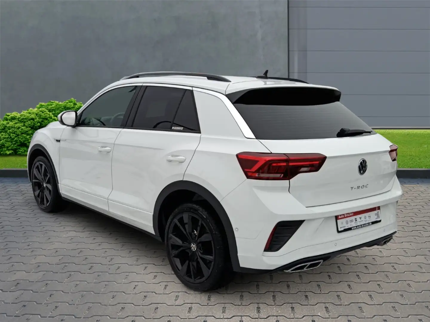 Volkswagen T-Roc R-Line 1.0TSI+Sitzhzg.+Sportpaket+PDC Weiß - 2