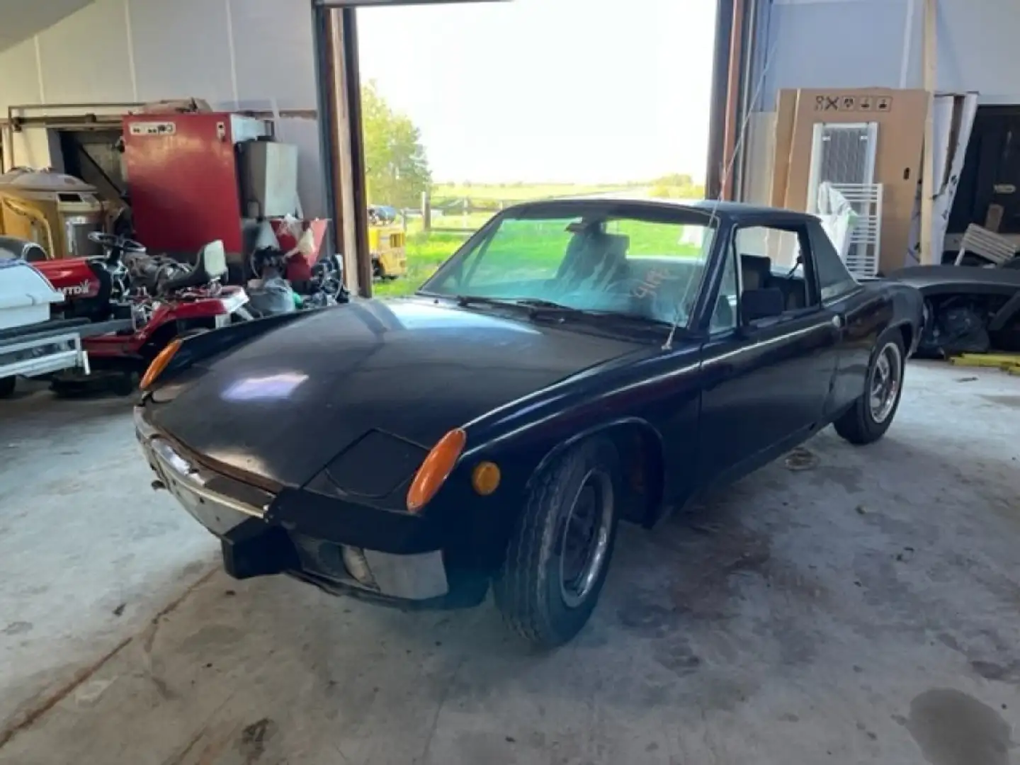 Porsche 914 targa Narancs - 2