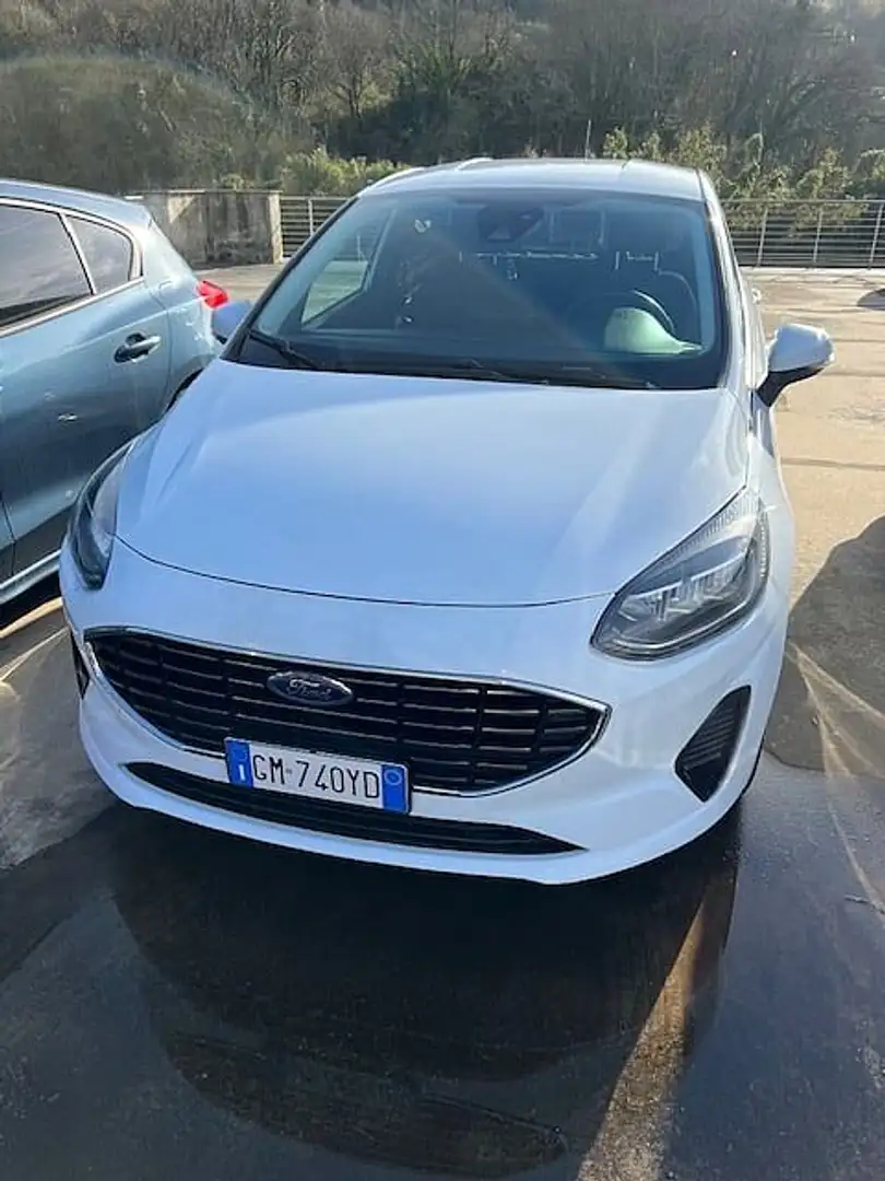 Ford Fiesta 7ª serie 1.0 Ecoboost Hybrid 125 CV 5 porte Titani Bianco - 1