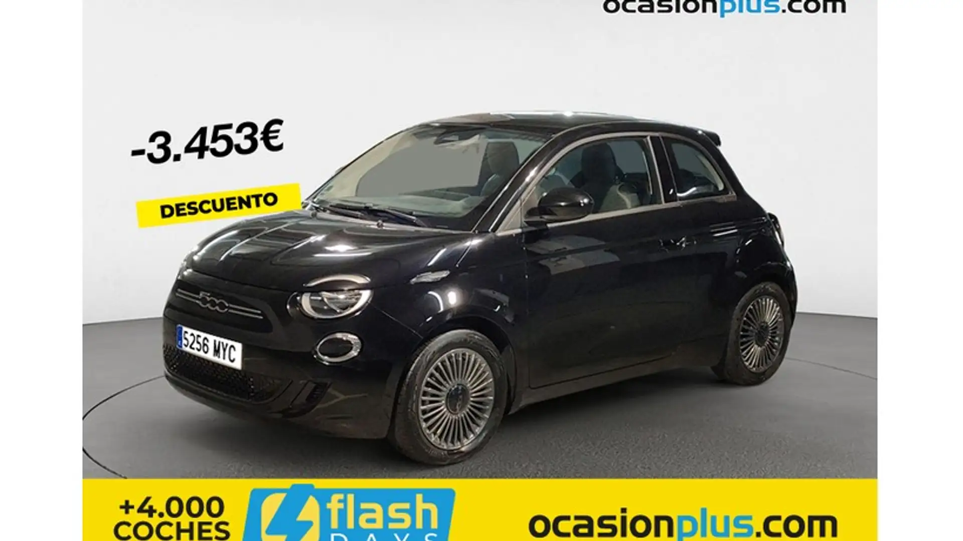 Fiat 500e 87Kw Icon Negro - 1