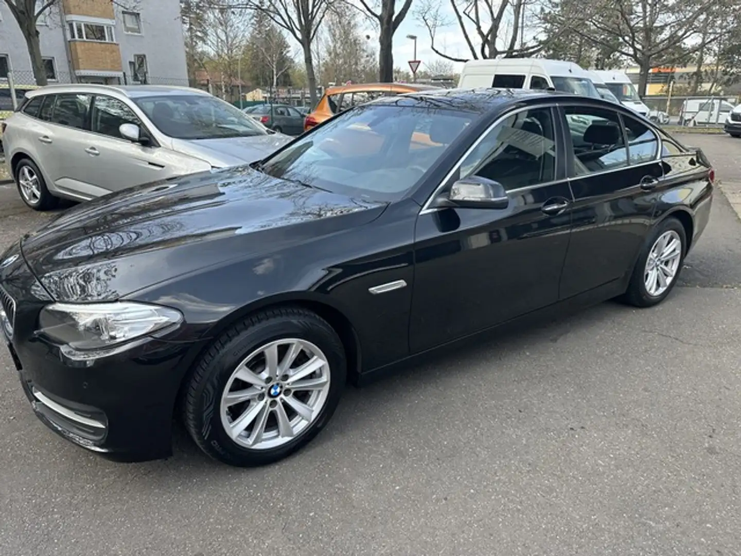 BMW 520 dA F10 *LEDER*NAVI*EGSD*AMBIENTE LICHT*HIFI* Nero - 1