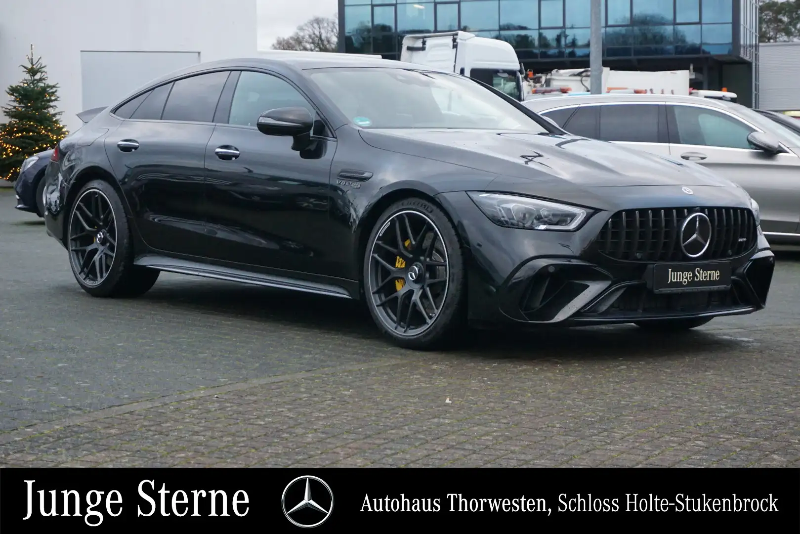 Mercedes-Benz AMG GT Mercedes-AMG GT 63 S 4MATIC+ Distro AHK Pano Fekete - 2