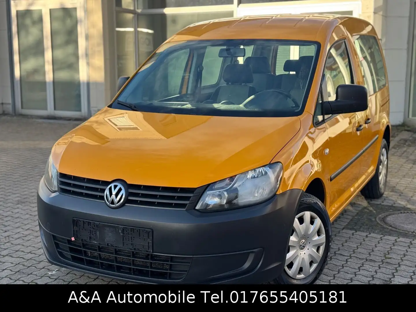 Volkswagen Caddy 1.6 TDI Trendline BMT 5Sitzer Klima 1.Hand - 2