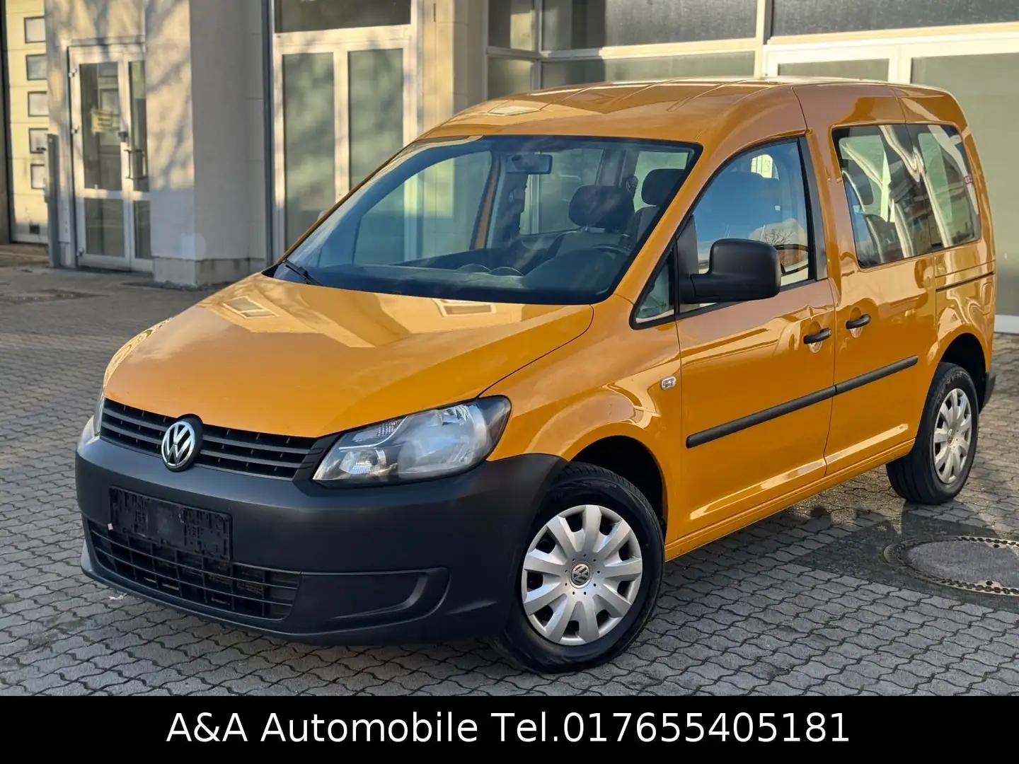 Volkswagen Caddy 1.6 TDI Trendline BMT 5Sitzer Klima 1.Hand - 1