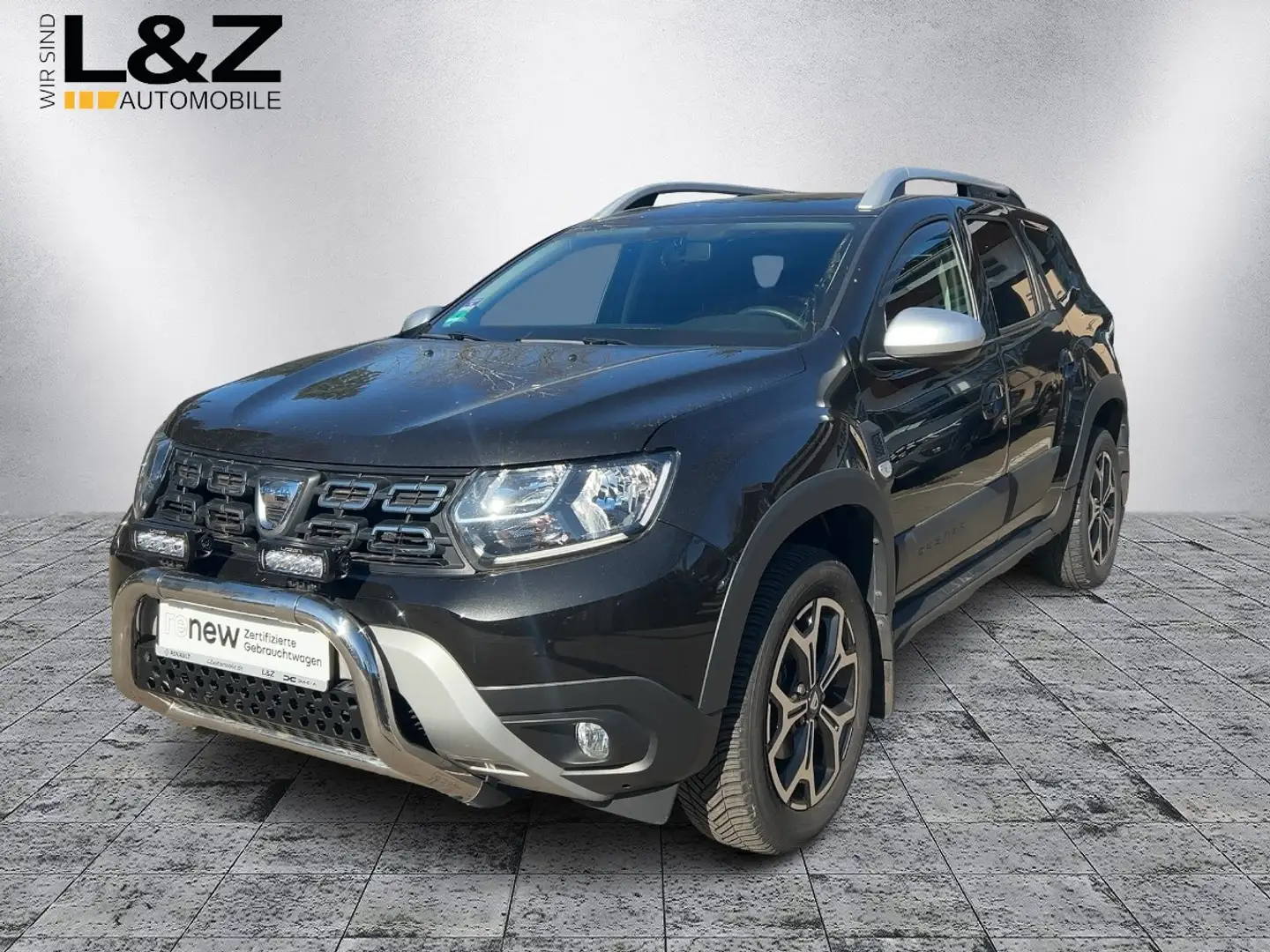 Dacia Duster TCe 130 Prestige *Navi,AHK,GJR* Schwarz - 1