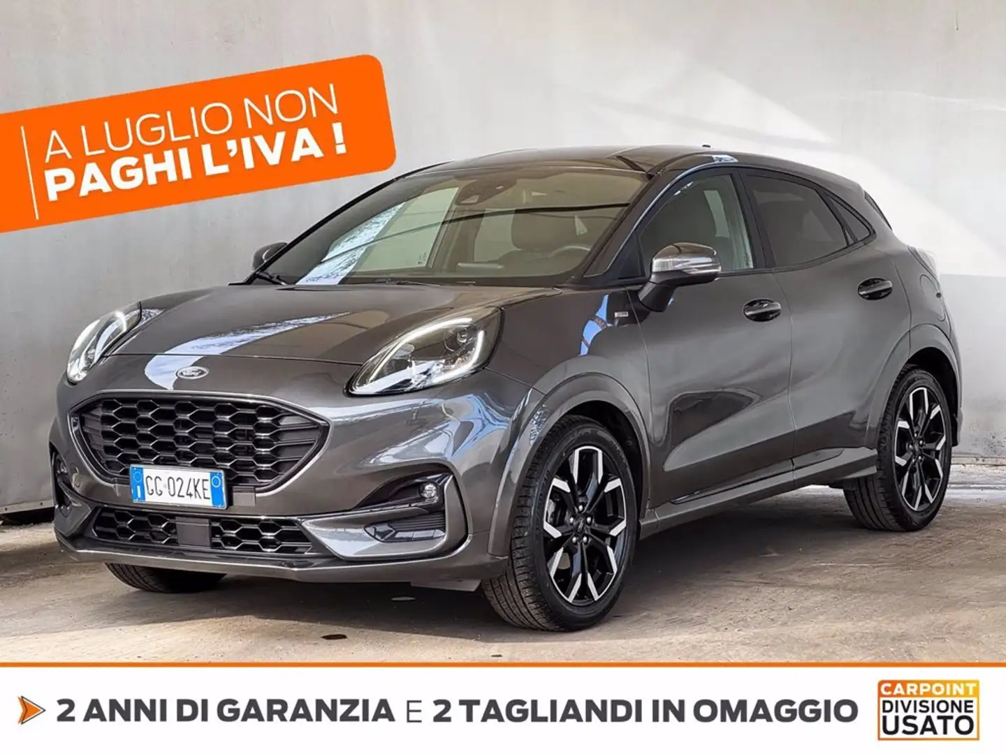 Ford Puma 1.0 ecoboost h st-line x s&s 125cv Gris - 1