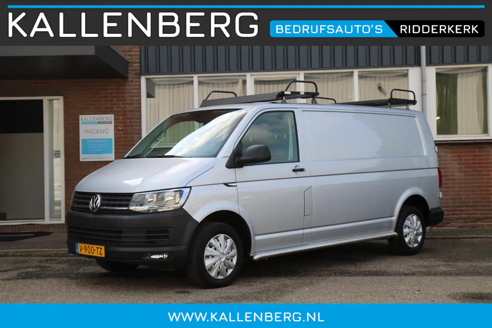 Volkswagen Transporter 2.0 TDI L2H1 Comfortline / Trekhaak / Imperiaal / Grijs - 1