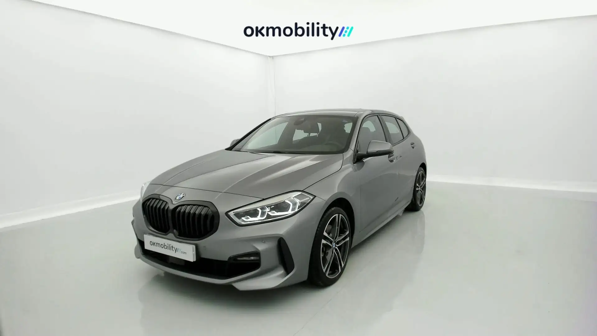 BMW 118 118i Argent - 1