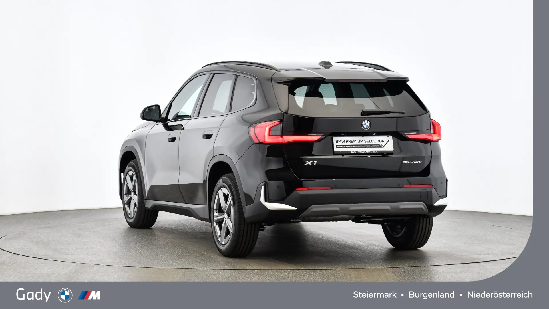 BMW X1 sDrive18d Schwarz - 2