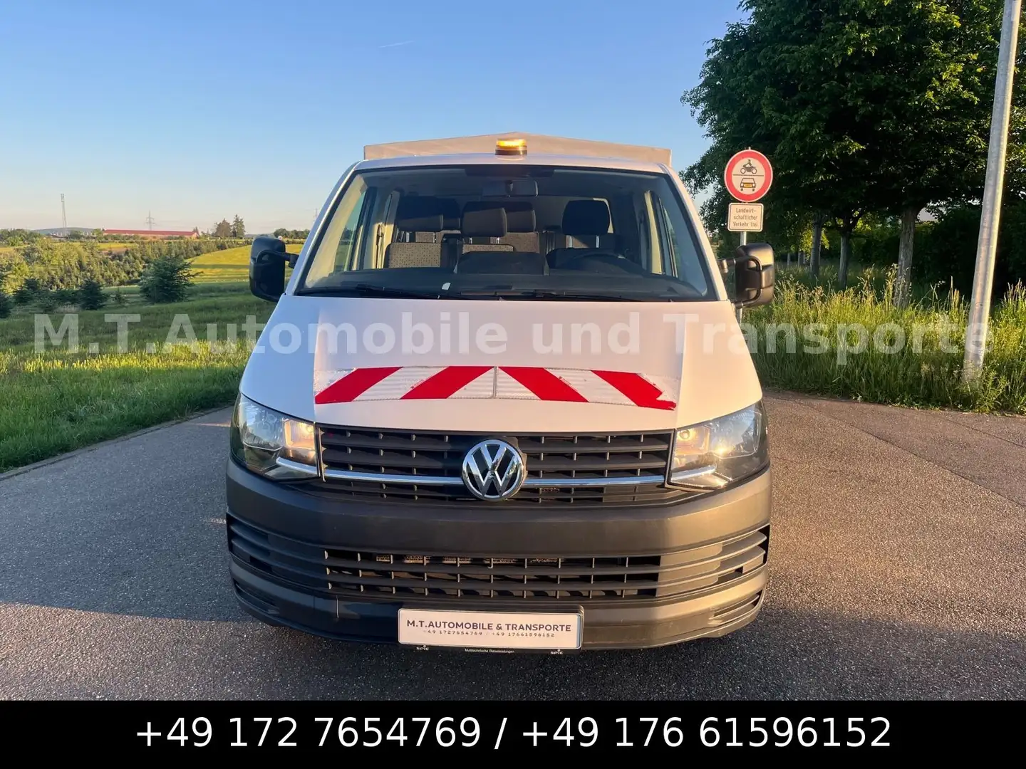 Volkswagen T6 Transporter 2.0 TDI Doppelkabine Lang *KLIMA* Blanco - 2