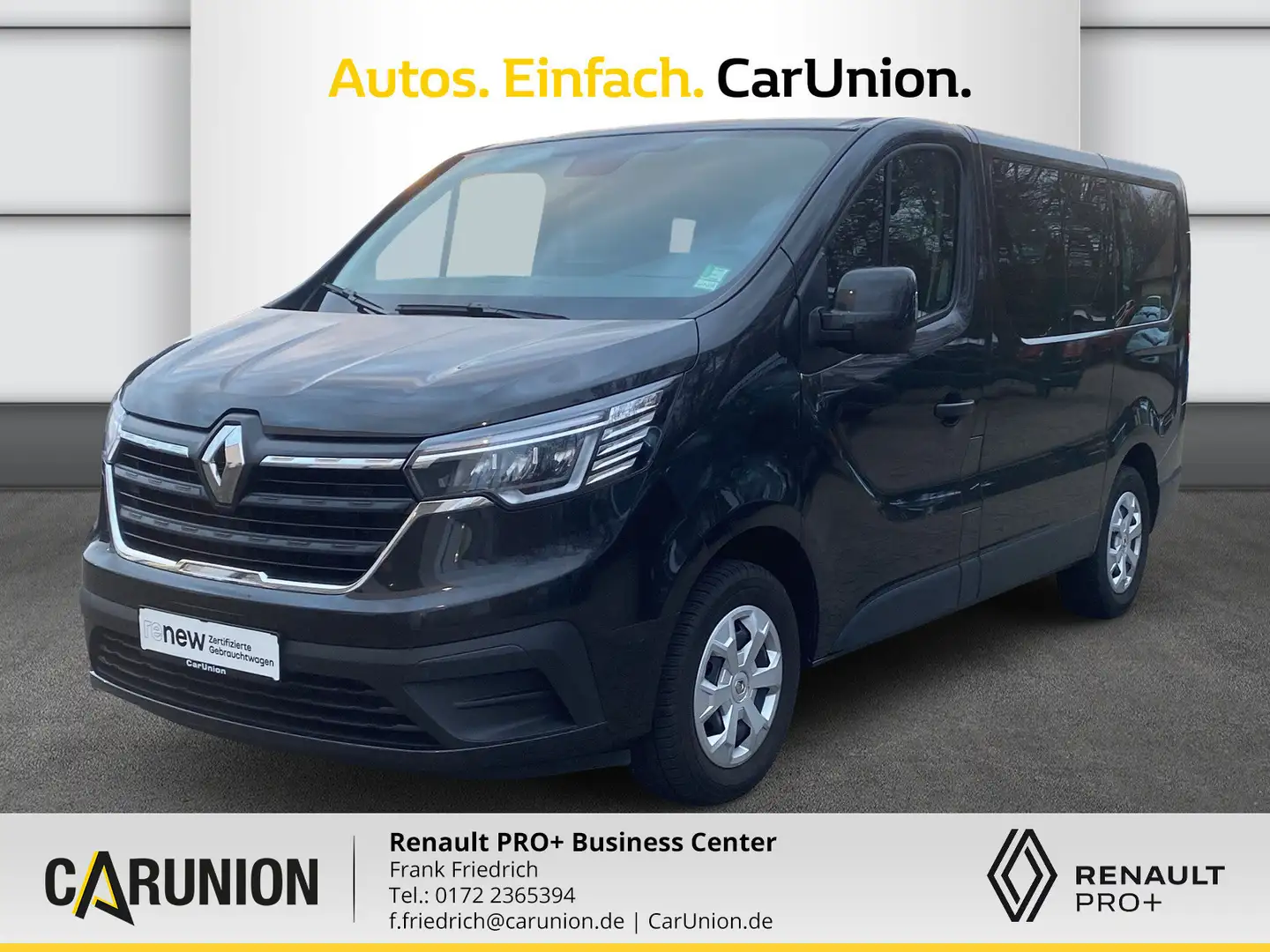 Renault Trafic Pkw Life Blue dCi 150 EDC Schwarz - 1