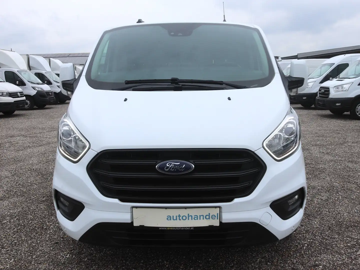 Ford Transit Custom L2H1 Kasten NAVI KAMERA SHZ TEL KLIMA Parksens. Bianco - 2