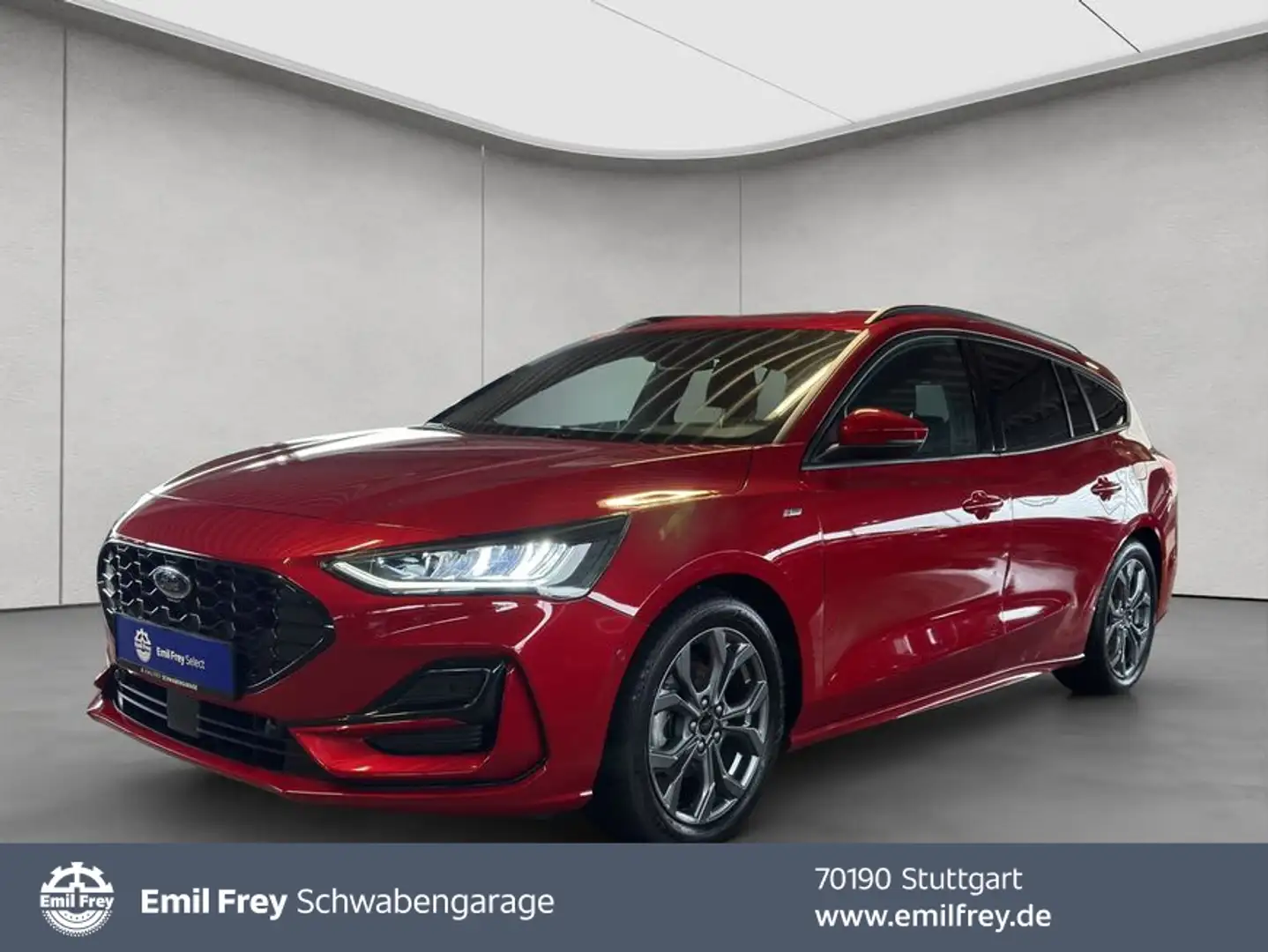 Ford Focus Turnier 1.0 EcoBoost Hybrid Aut. ST-LINE X Rot - 1