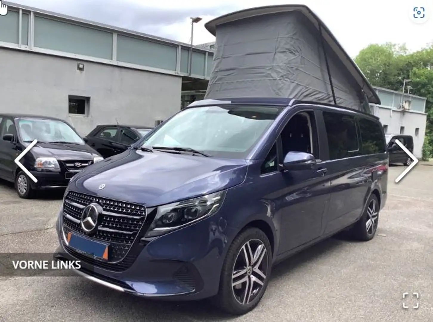 Mercedes-Benz Marco Polo 300 d 4MATIC DISTR+AIRMATIC+AHK Kék - 1