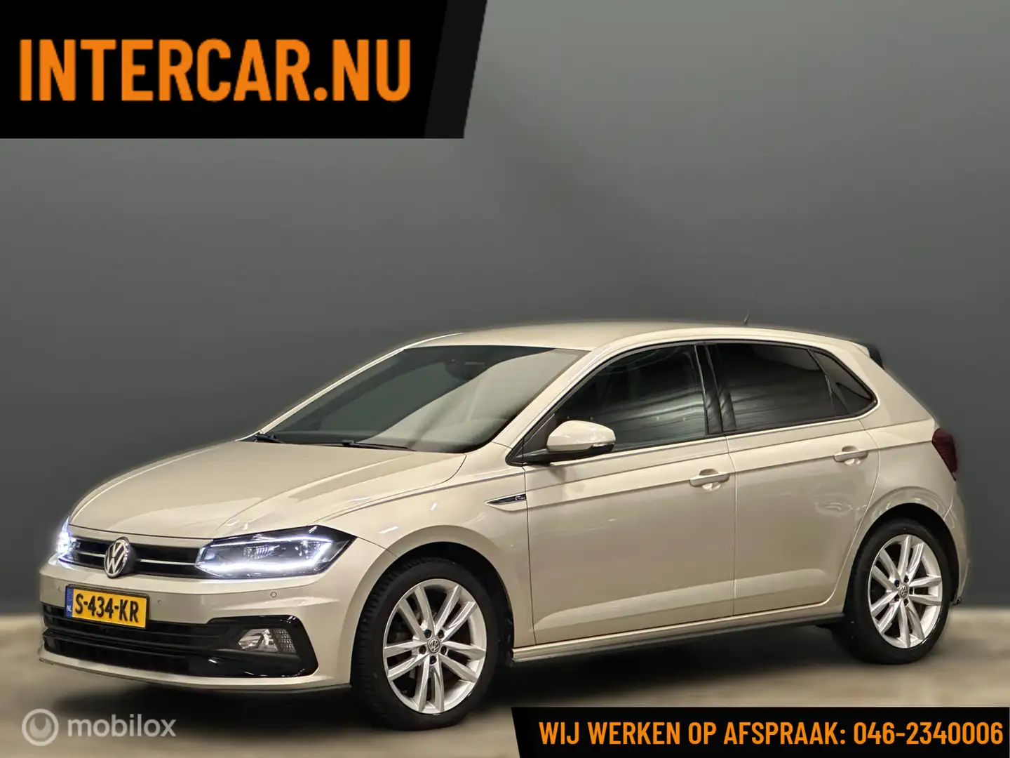Volkswagen Polo 1.0 TSI Highline Automaat R-LINE Beige - 1