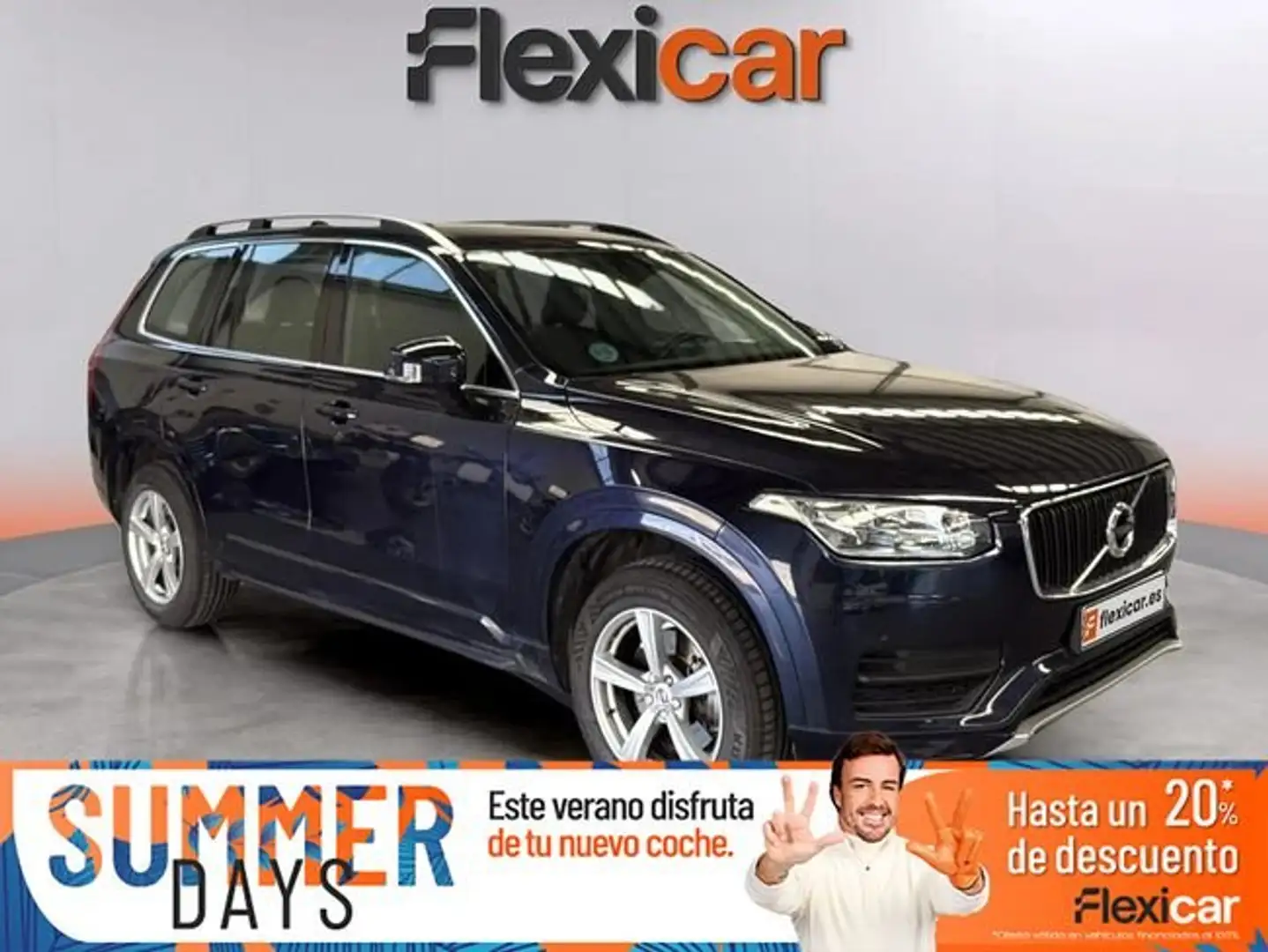 Volvo XC90 2.0+D4+Momentum+Auto Azul - 1