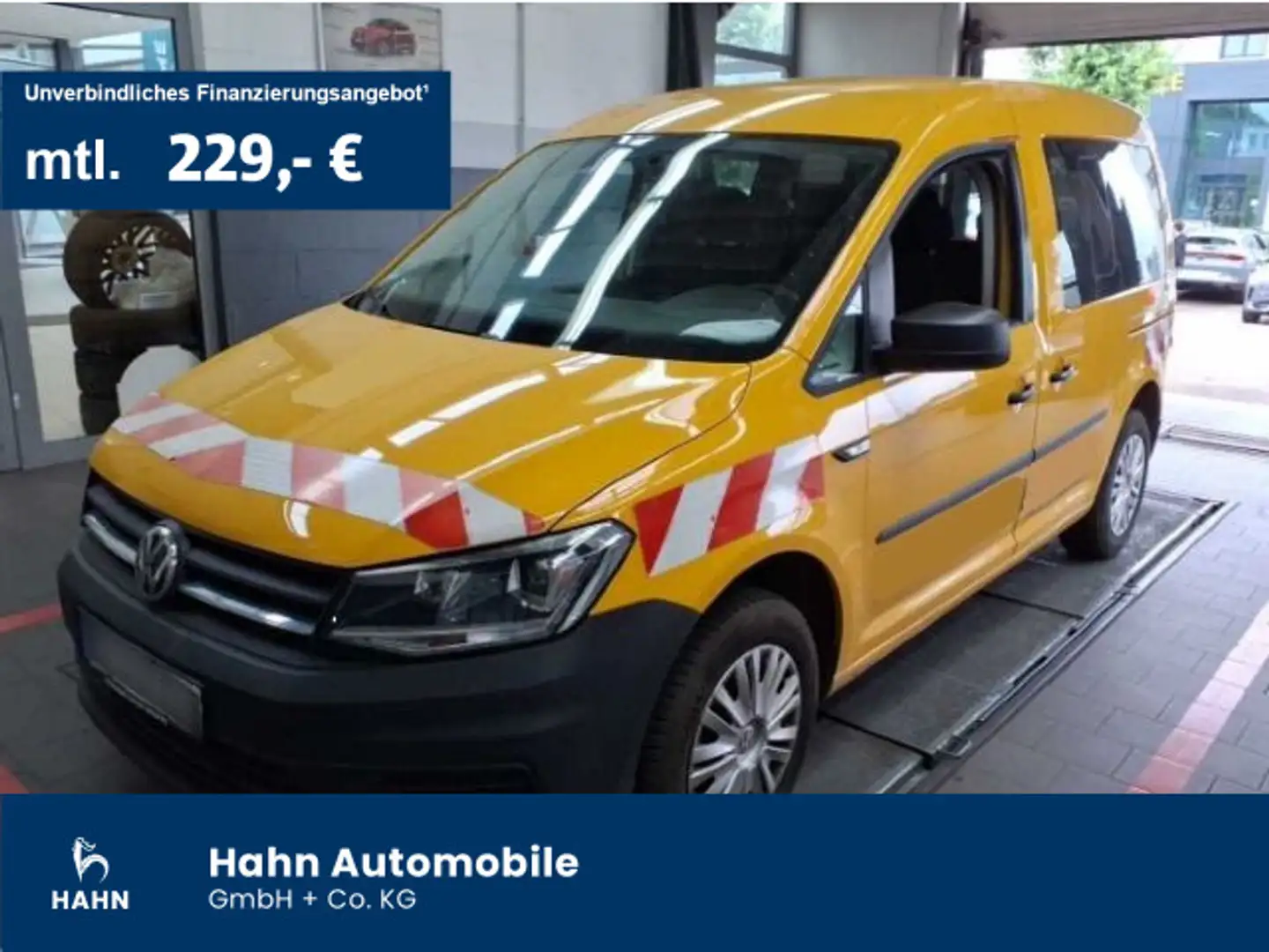 Volkswagen Caddy 2.0TDI Trendline AHK Xenon Navi Gelb - 1