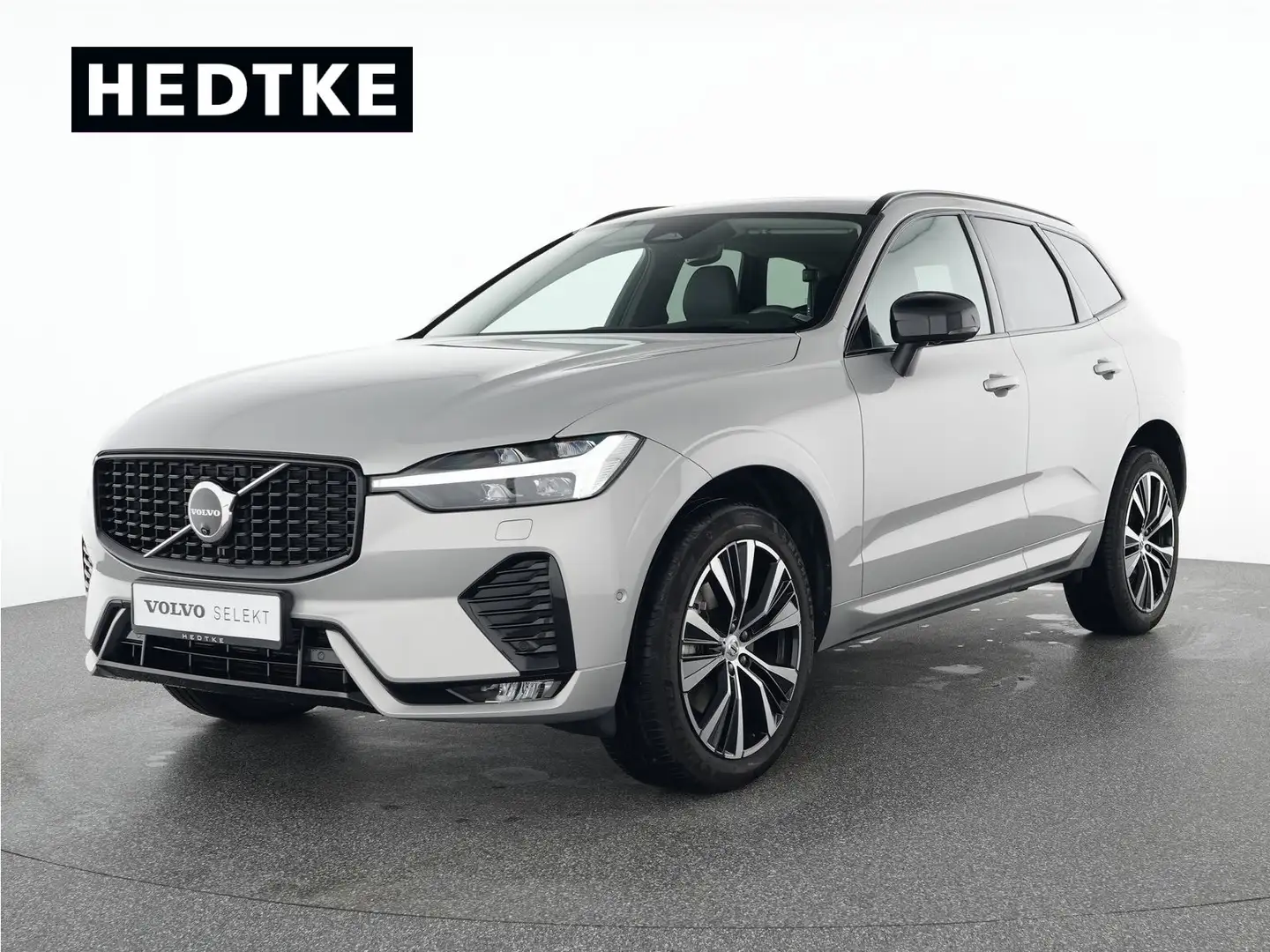 Volvo XC60 B4 Diesel AWD Ultimate Dark 20"+AHK+STANDHZ Silber - 1