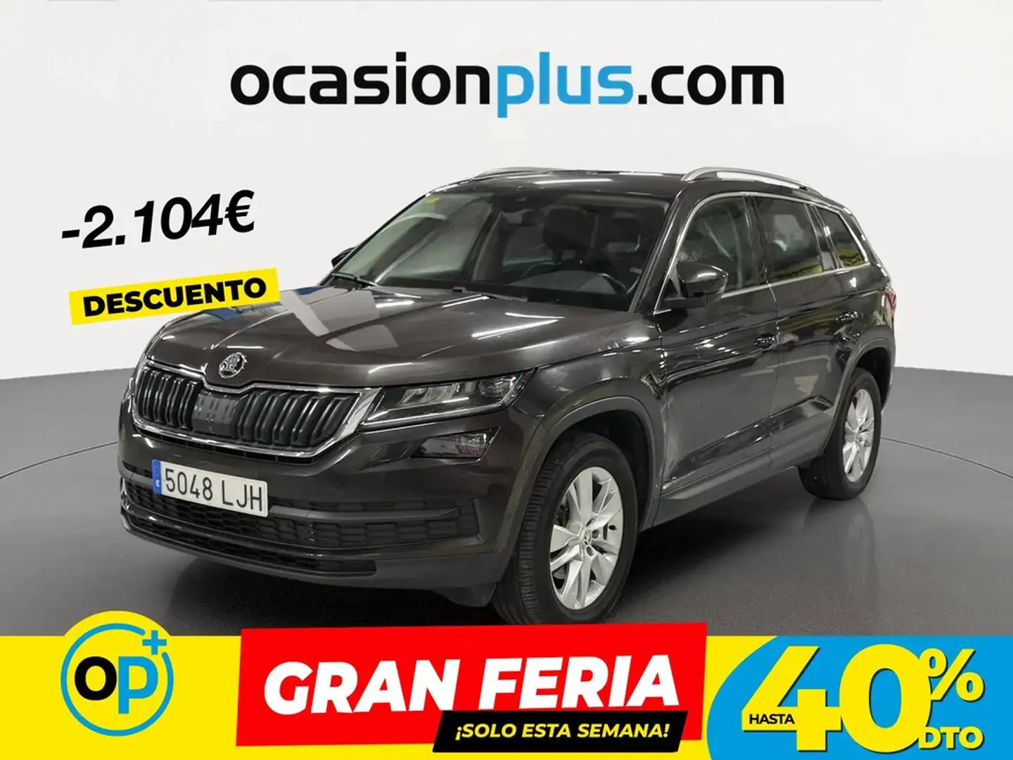 Skoda Kodiaq 2.0TDI AB tech Style 4x2 DSG 110kW Marrón - 1