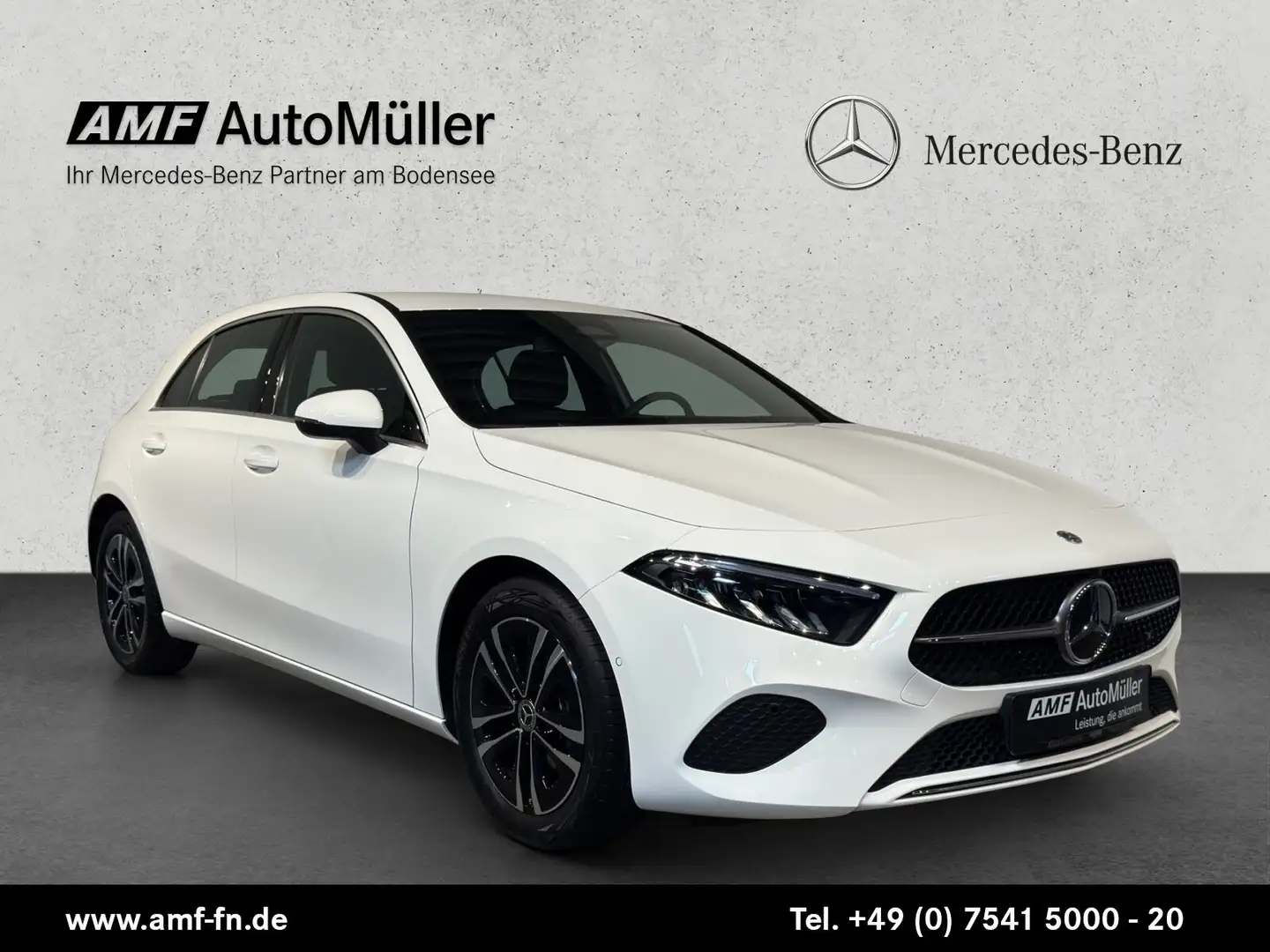 Mercedes-Benz A 200 A 200 Progressive +AHK+KAMERA+LED+PDC+MBUX+SHZ+ Weiß - 1