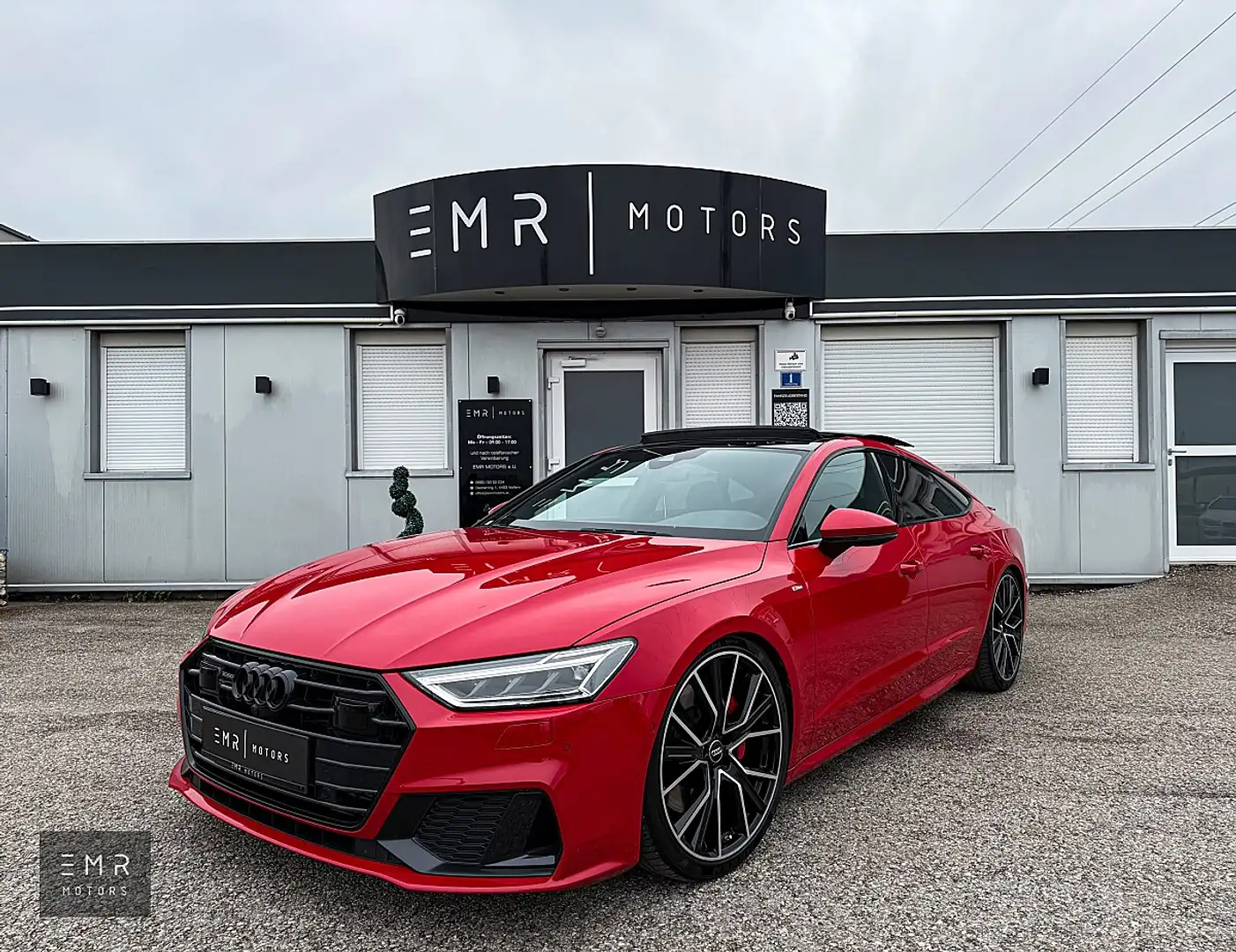 Audi A7 50 TFSIe PHEV Quattro S-LINE, S7 LOOK, PANORAMA... Rot - 1