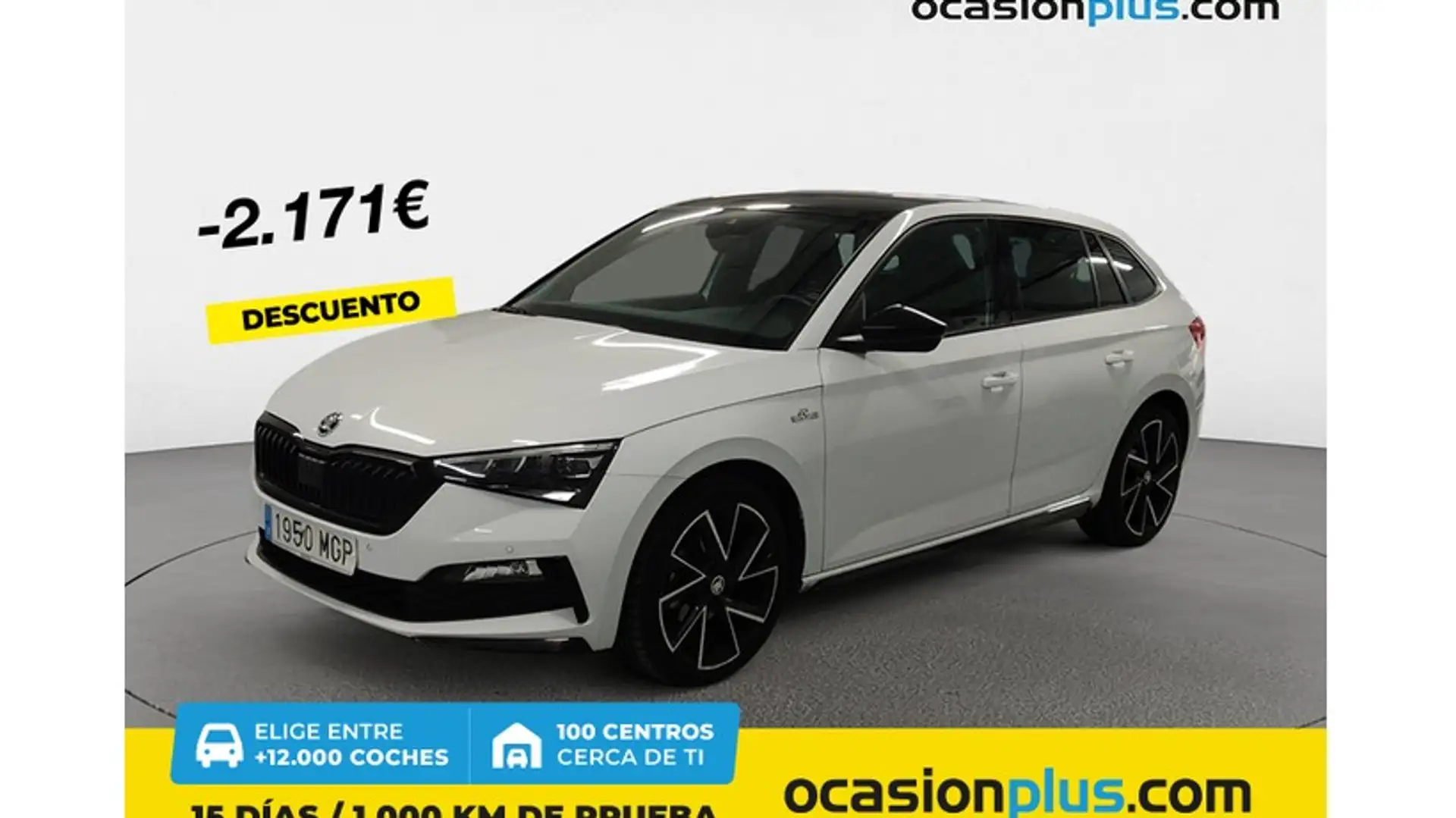 Skoda Scala 1.5 TSI Montecarlo DSG 110kW Blanco - 1