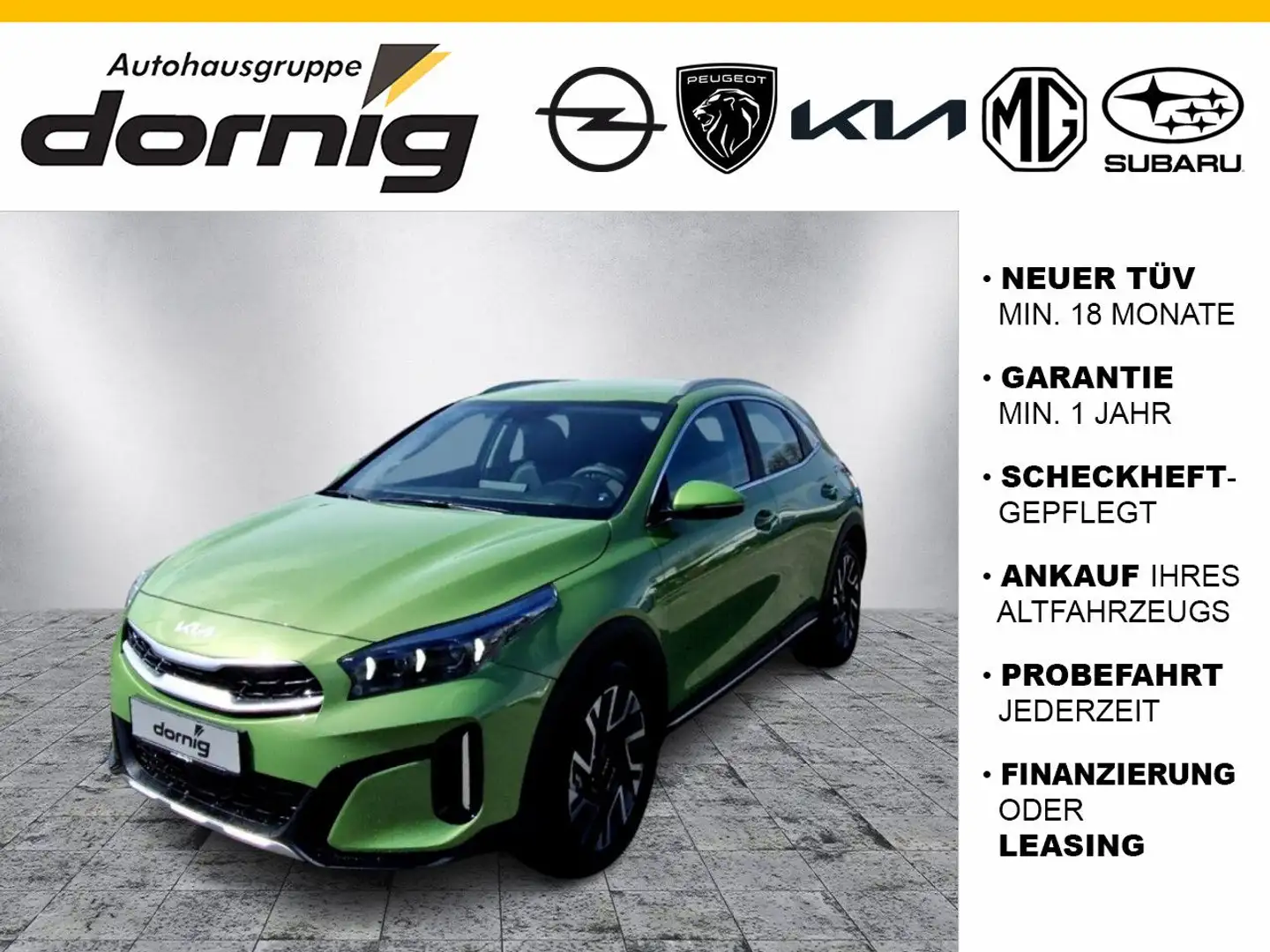 Kia XCeed 1.6CRDI 48V DCT7 Spirit Grün - 1