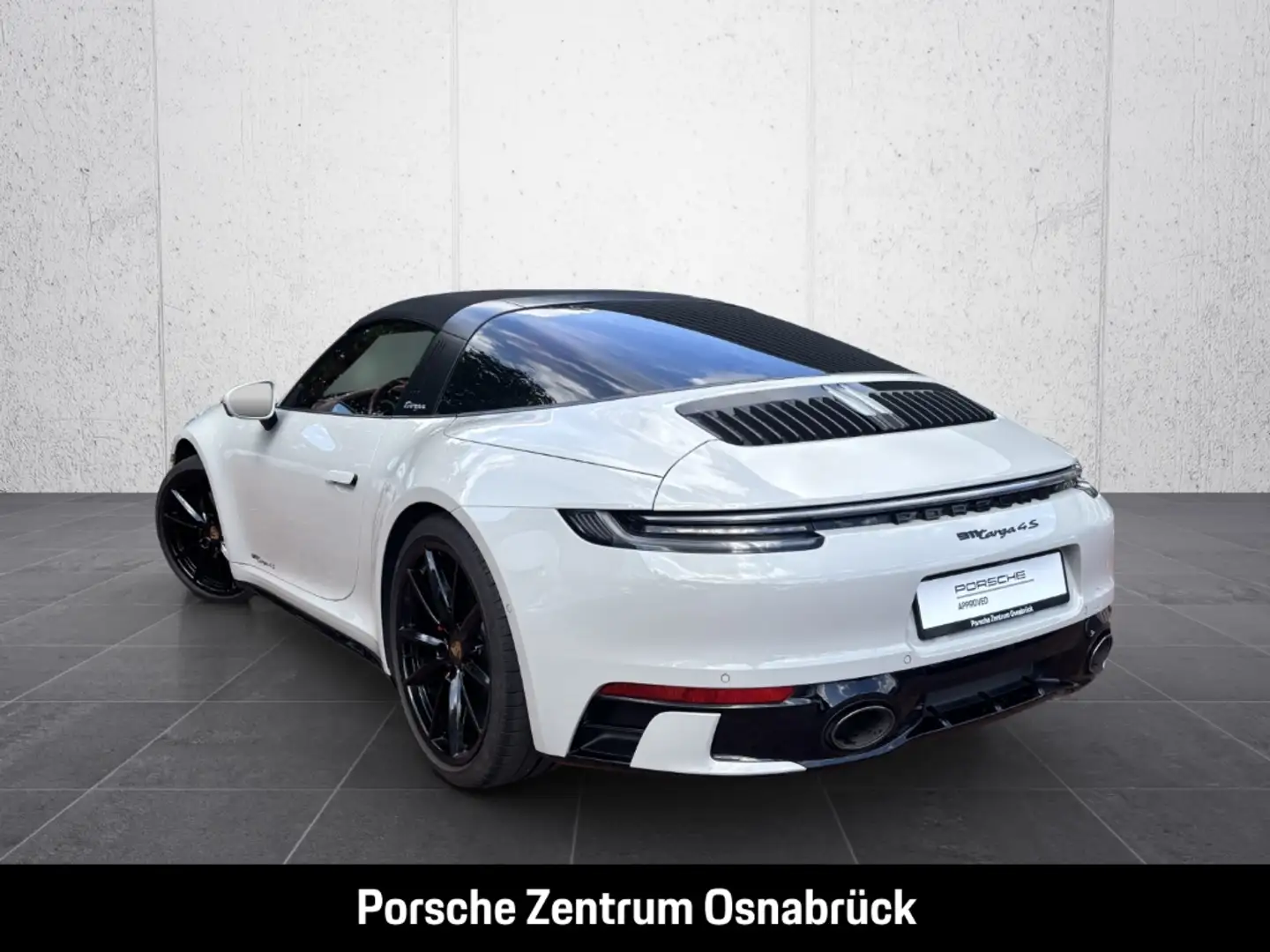 Porsche 992 (911) Targa 4S Sport Chrono Sportabgasanlage Burme Weiß - 2