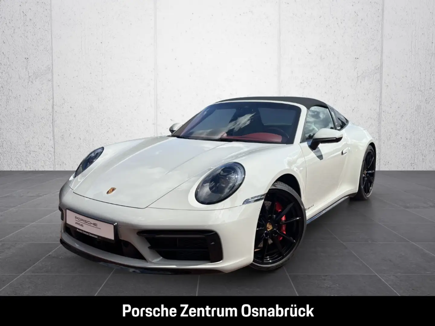 Porsche 992 (911) Targa 4S Sport Chrono Sportabgasanlage Burme Weiß - 1