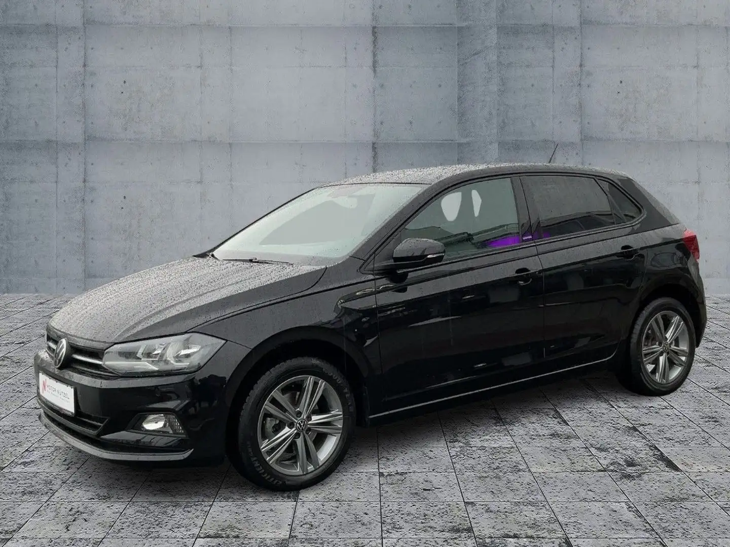 Volkswagen Polo 1.0 TSI UNITED NAVI+2xPDC+SHZ+LM+DAB+ Schwarz - 2