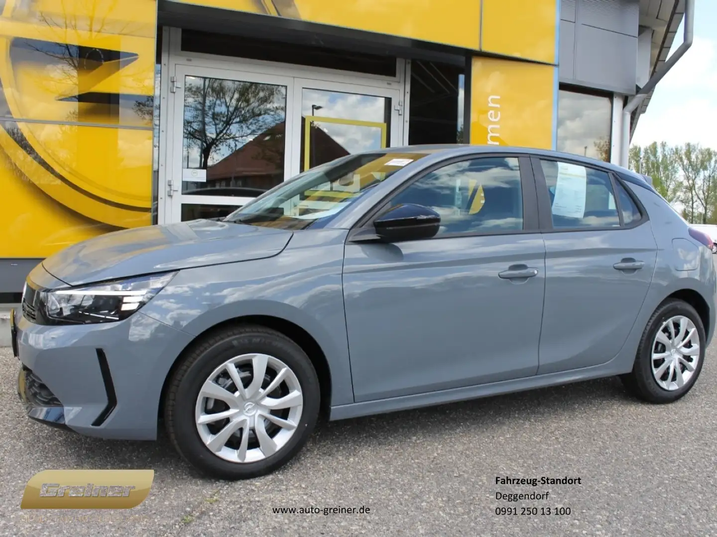 Opel Corsa 1.2 Turbo Edition SHZ|LRHZ|SERVO|ZV|KLIMA Grau - 1