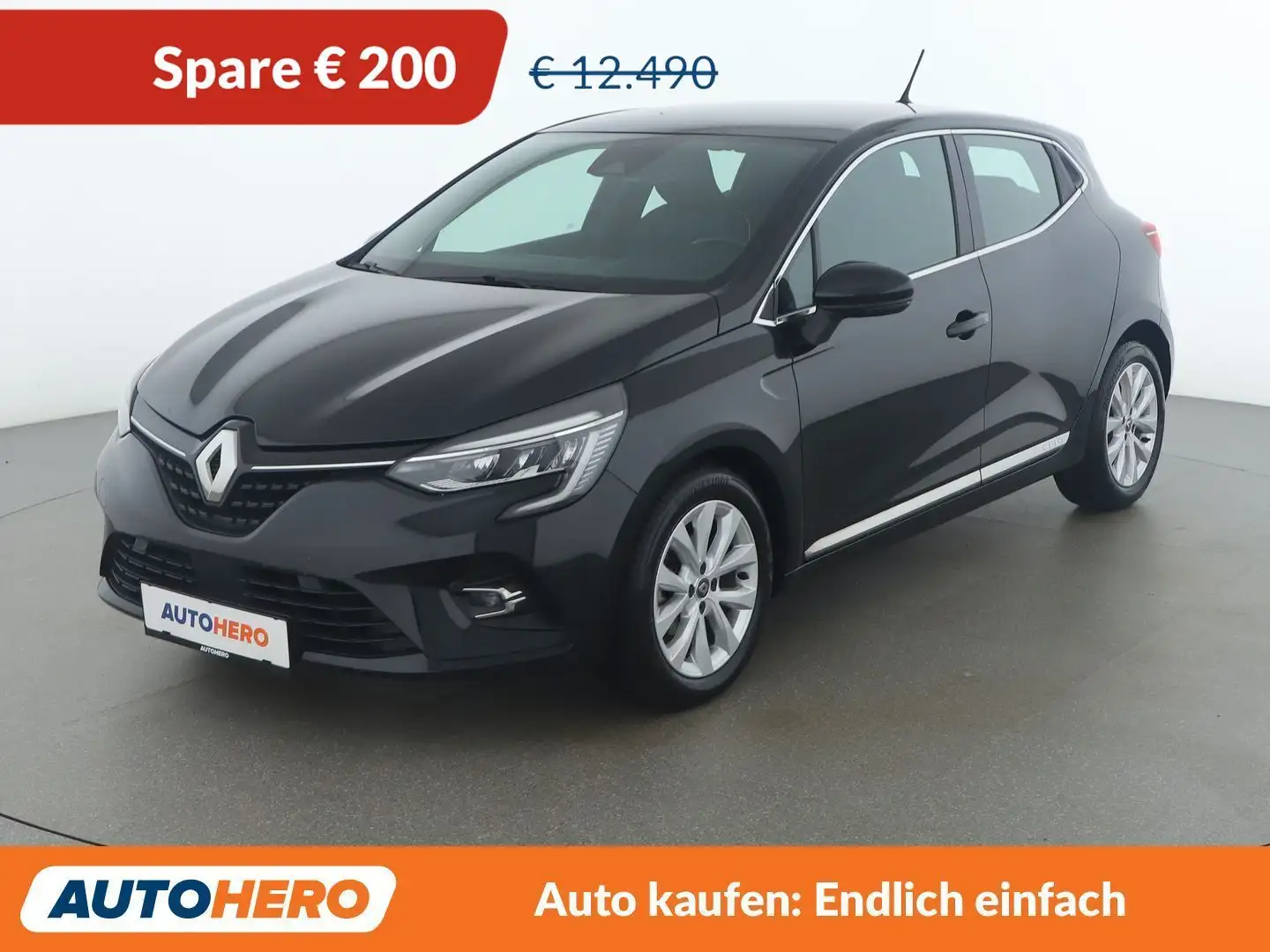 Renault Clio 1.0 TCe Intens Schwarz - 1