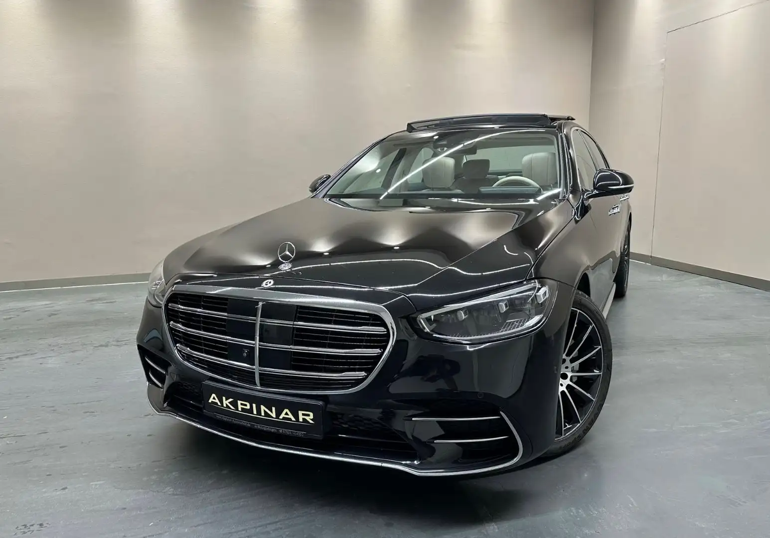 Mercedes-Benz S 450 S450 4Matic**AMG-LINE**BURM**PANO**360°** Чёрный - 1