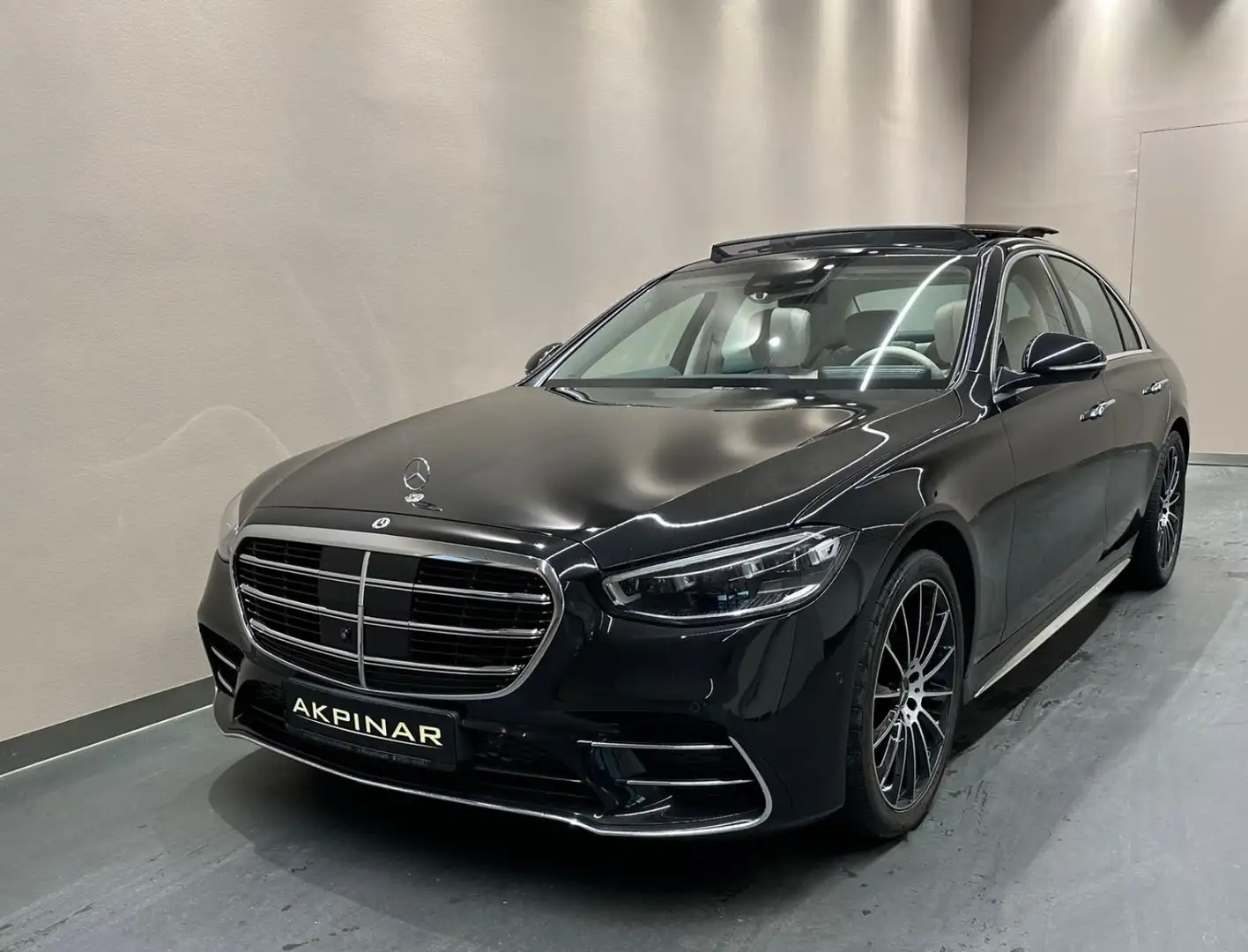 Mercedes-Benz S 450 S450 4Matic**AMG-LINE**BURM**PANO**360°** Чёрный - 2